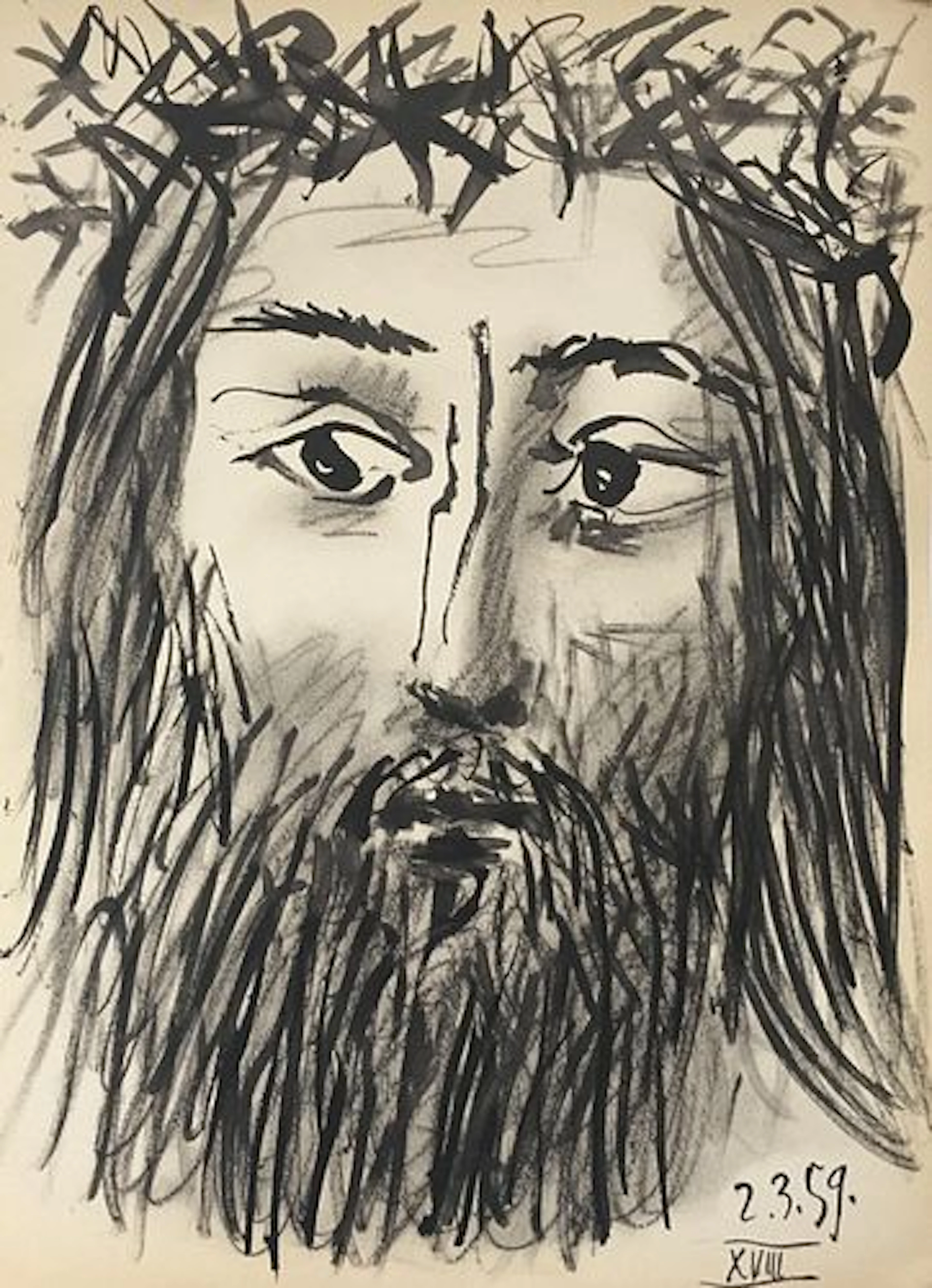 Pablo Picasso (After)- Untitled (2.3.59)