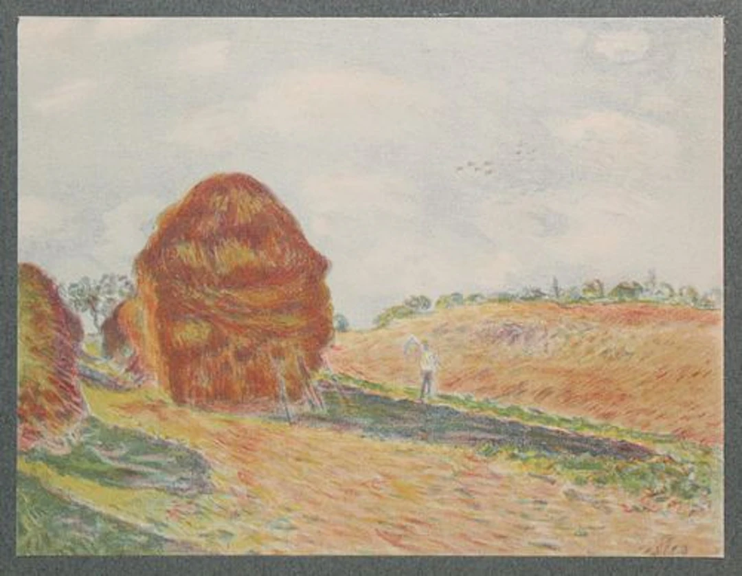 Alfred Sisley - Les Meules