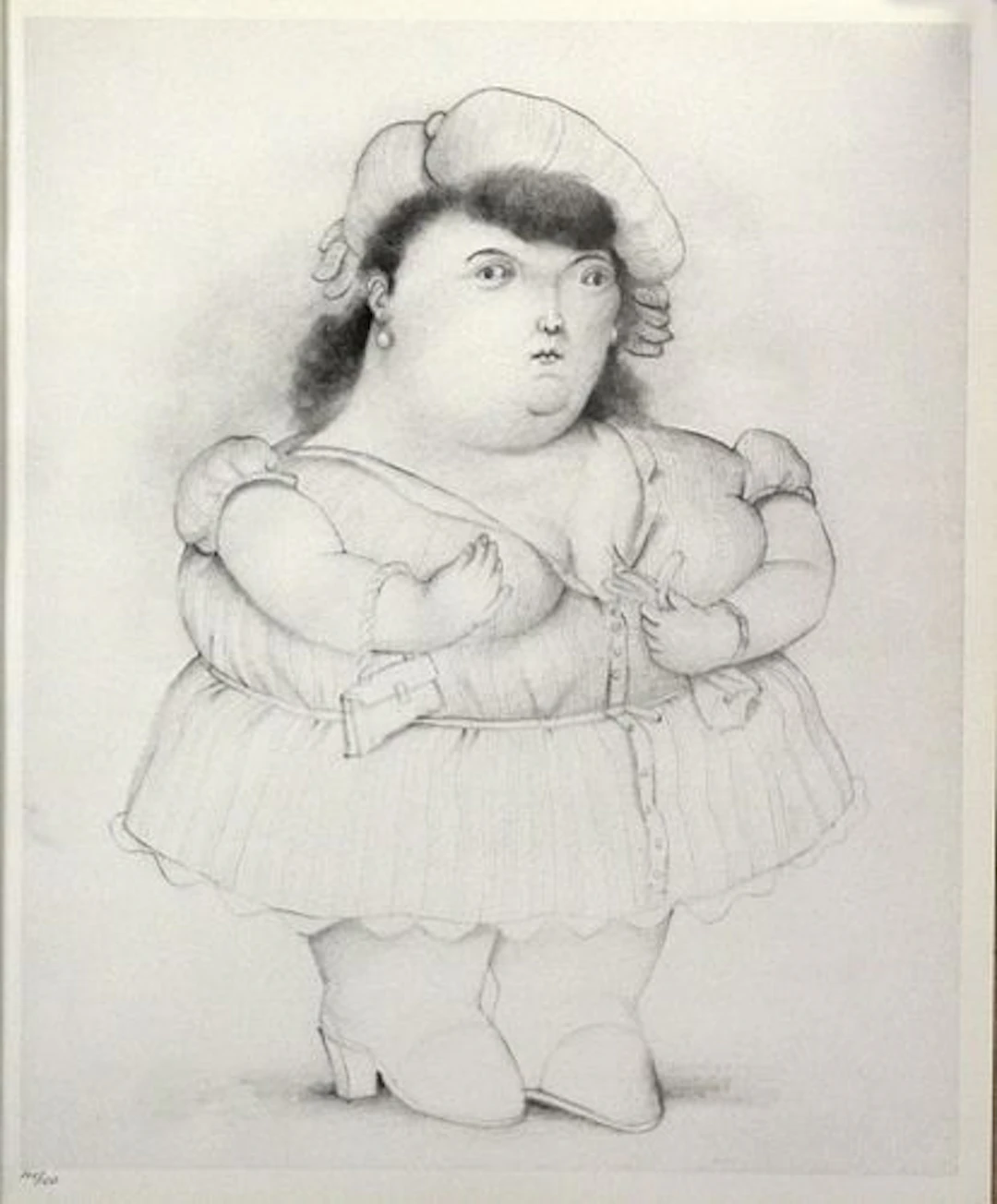 Fernando Botero (After) - Femme