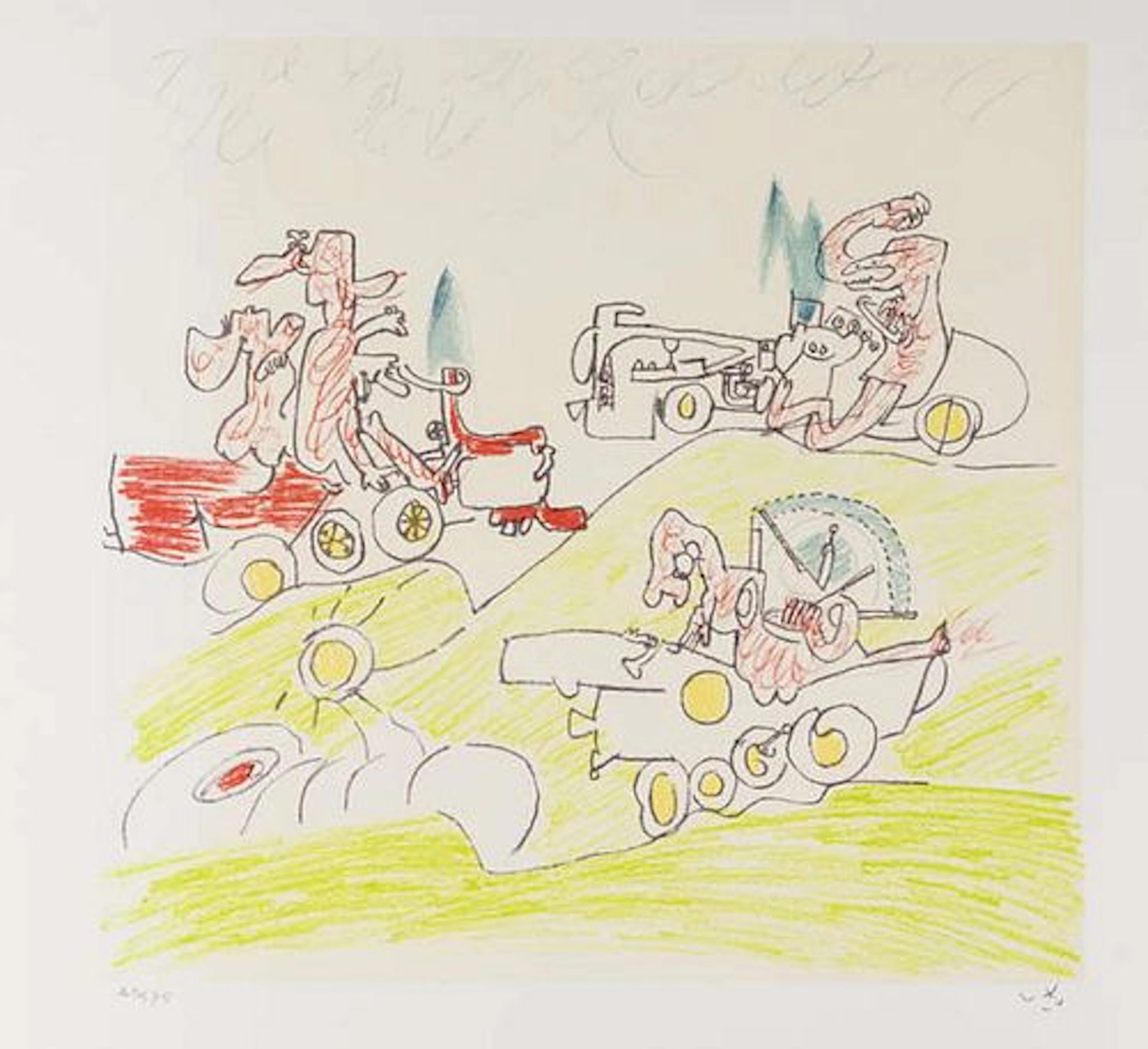 Roberto Matta - Untitled from 'The International