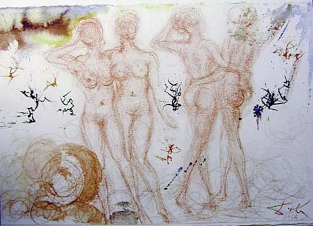 Salvador Dali - Stultae et prudentes Filiae (Sirach