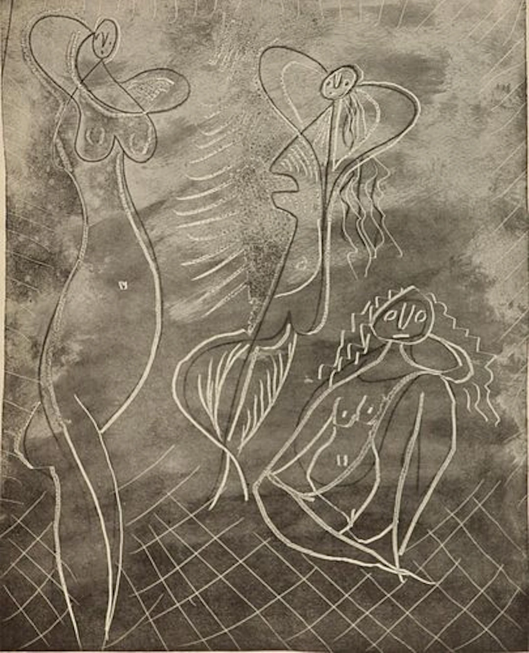 Pablo Picasso - Three Bathers