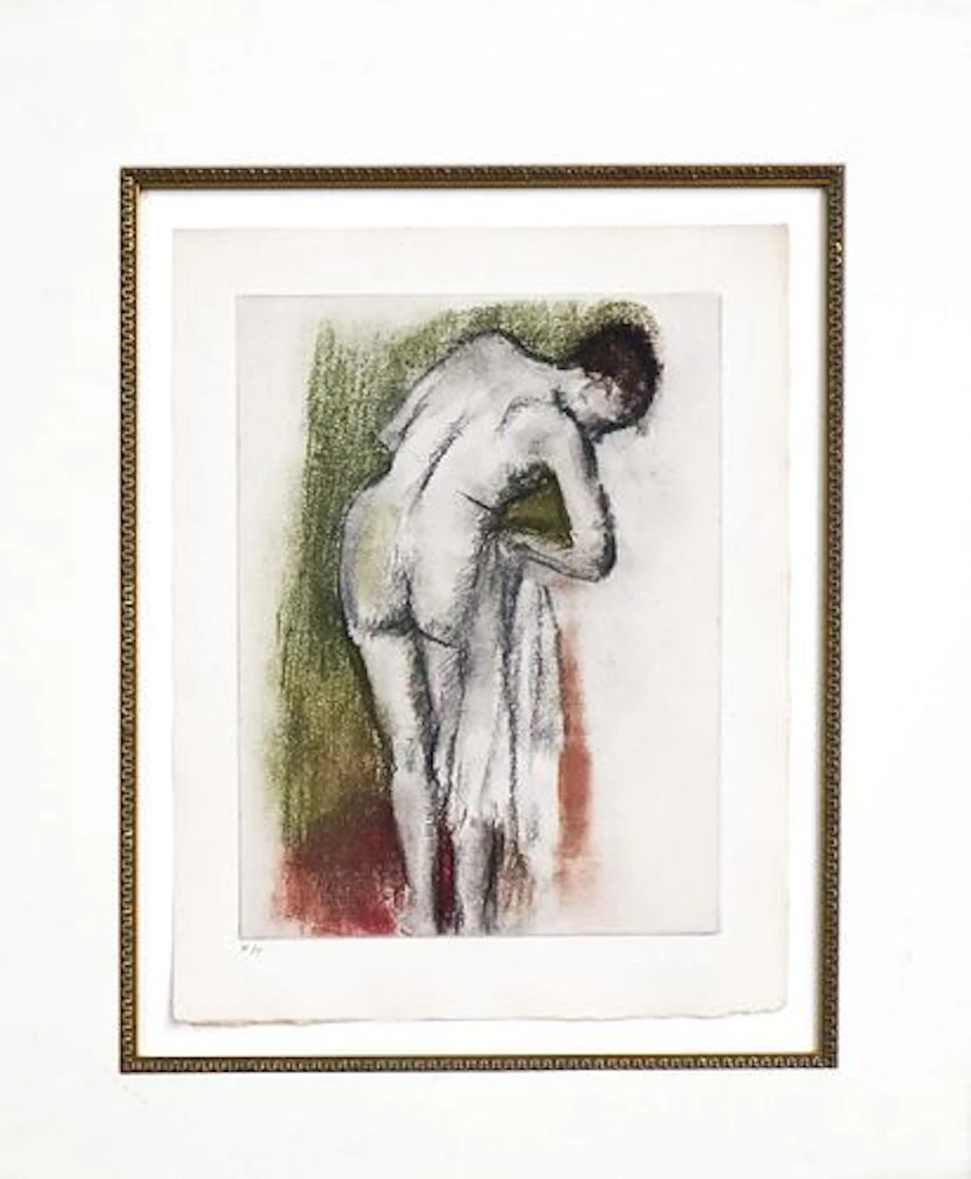 Edgar Degas - Ballerina from "Danse Dessin" 1938