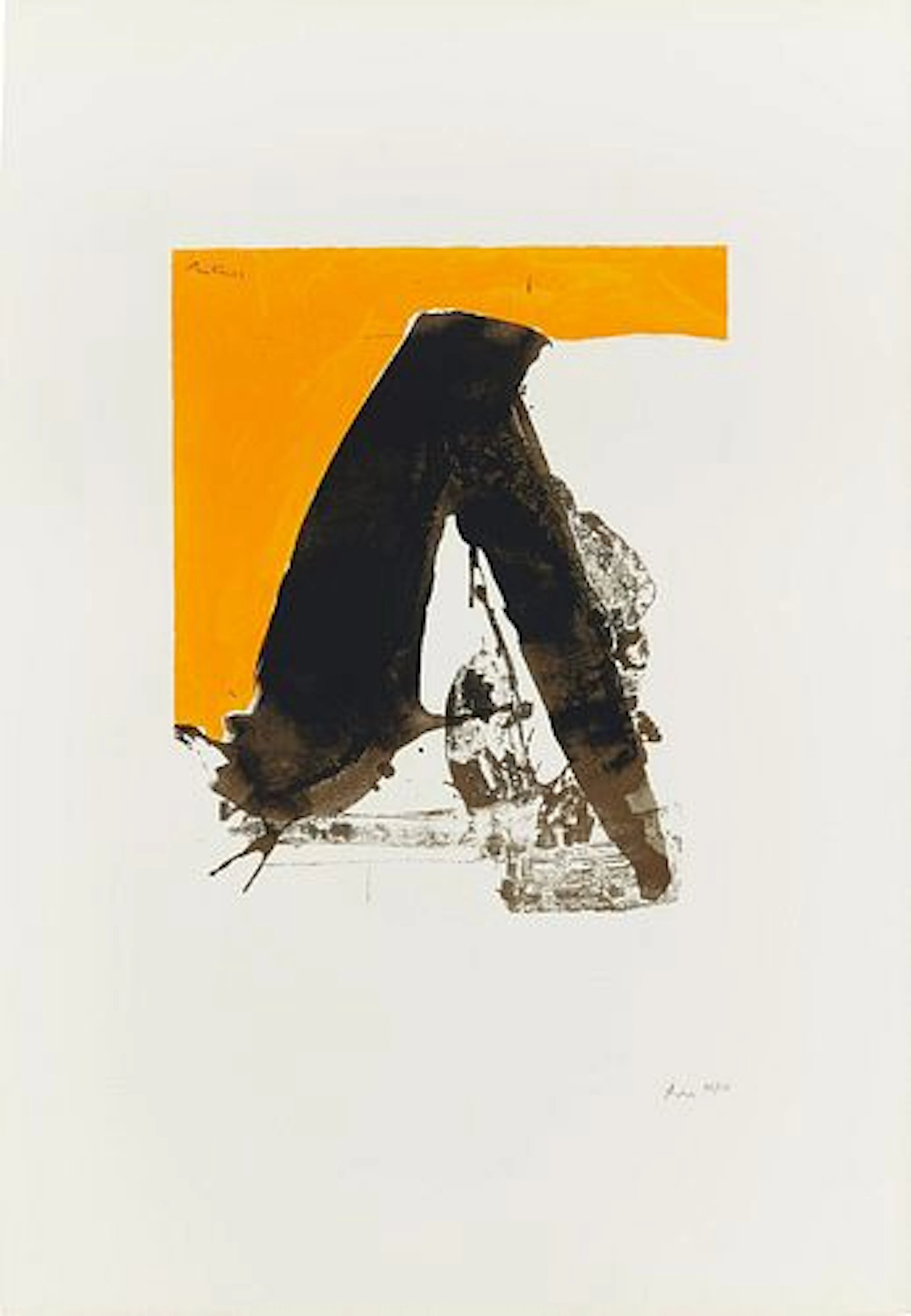 Robert Motherwell - Untitled (from The Basque Suite)