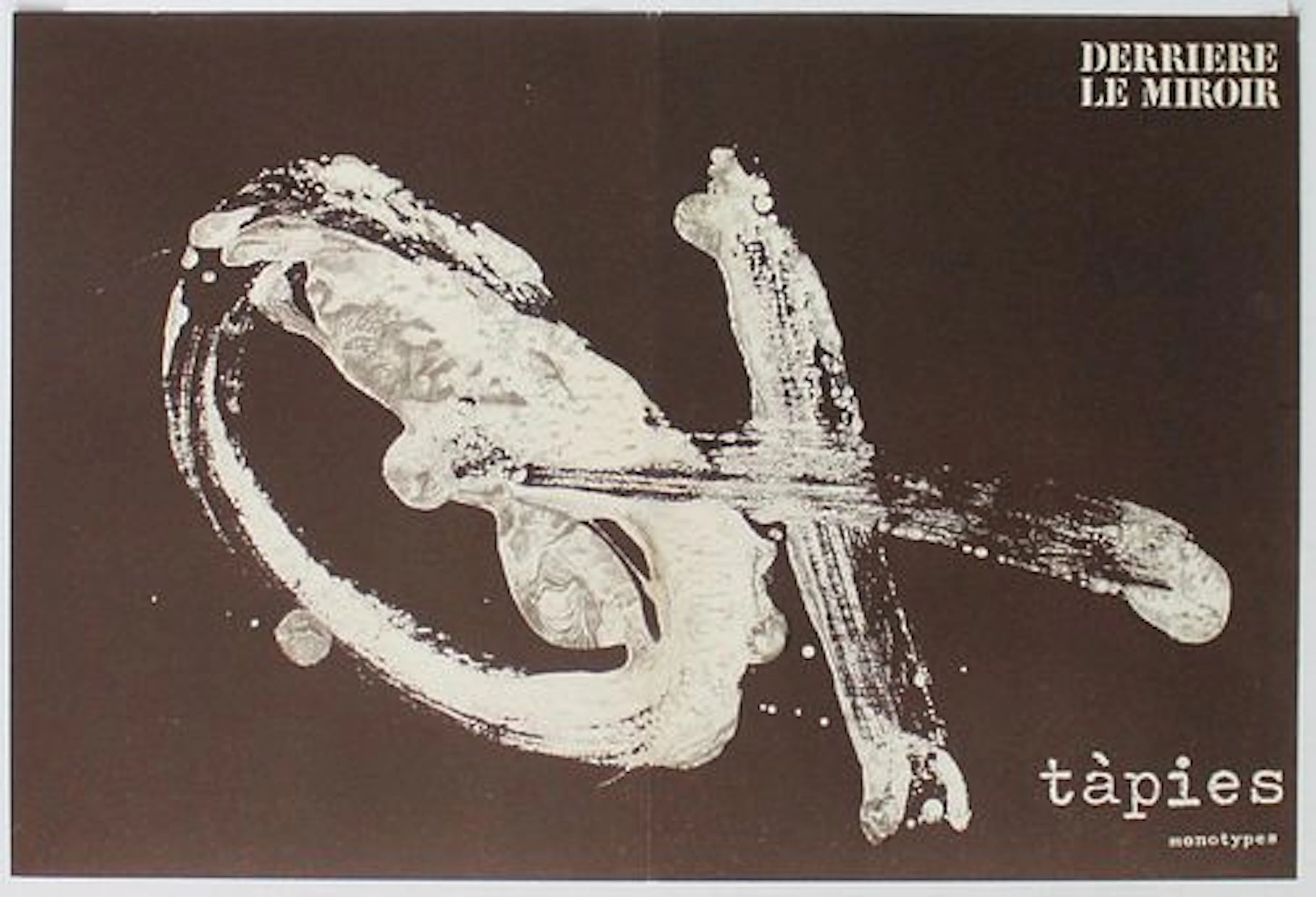 Antoni Tapies (After) - Monotype I