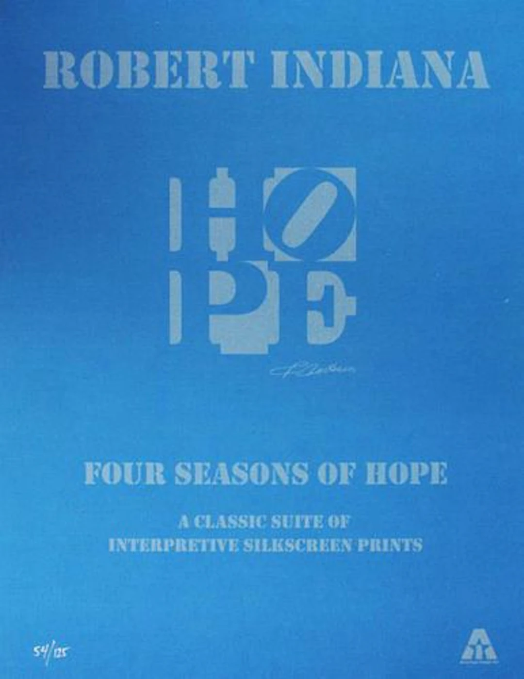 Robert Indiana - Four Seasons of Hope Portfolio Cover