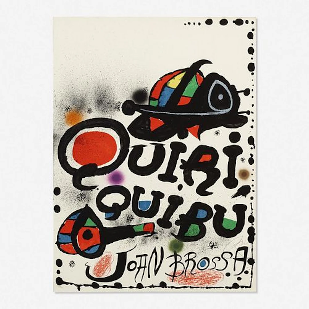 Joan Miro - Quiri Quibu John Brossa