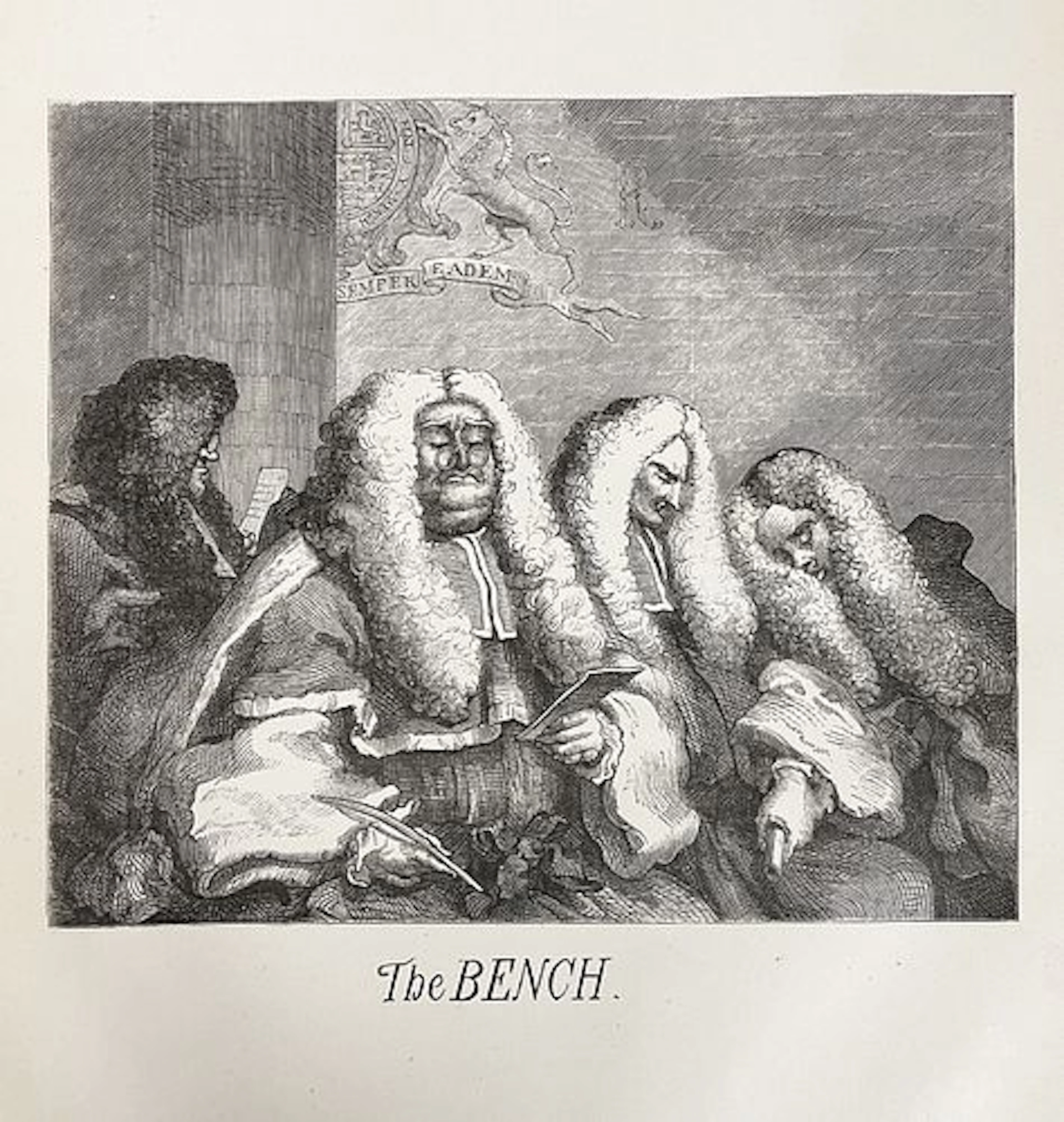 William Hogarth - The Bench