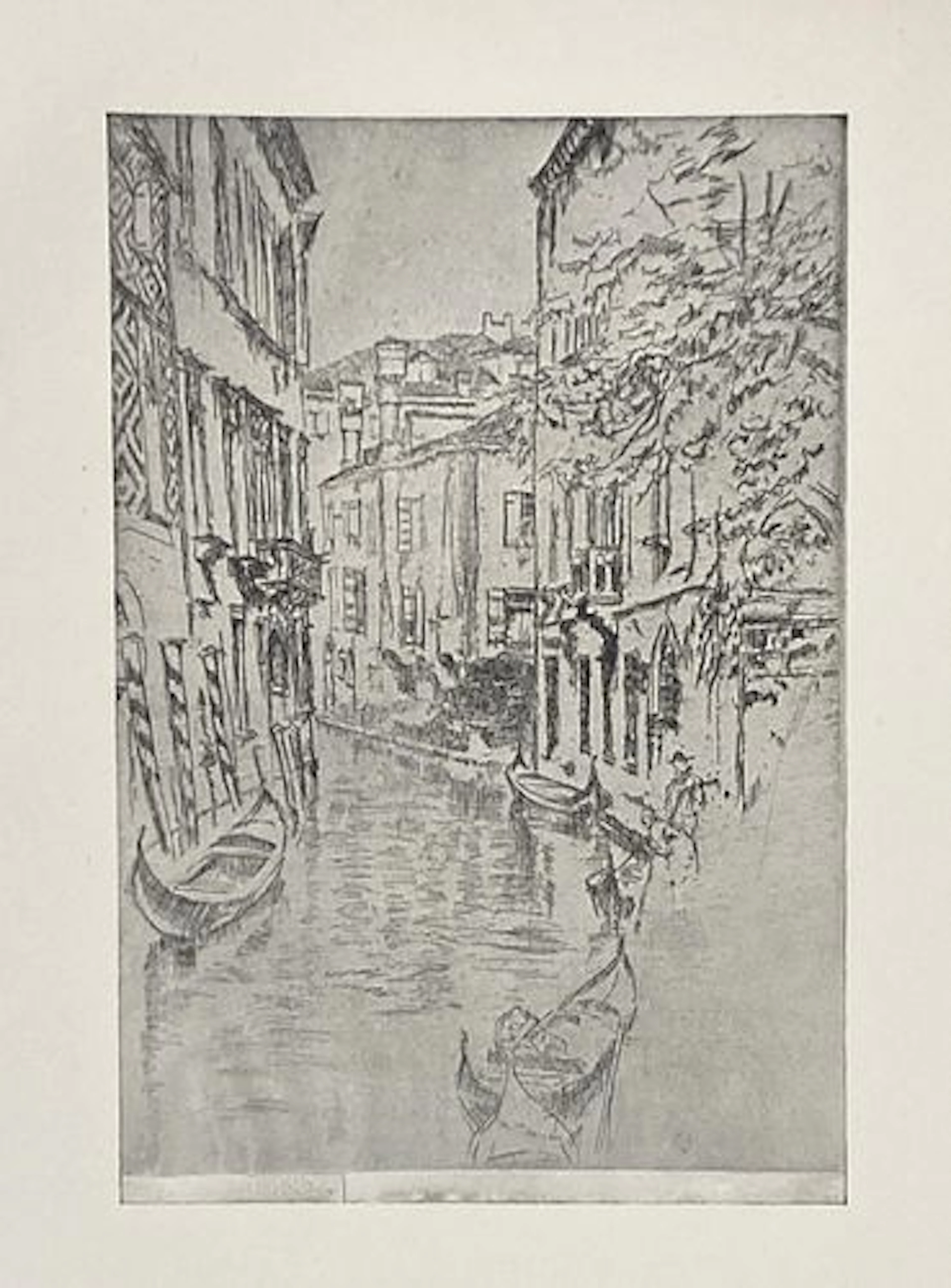 James McNeill Whistler (After) - Quiet Canal