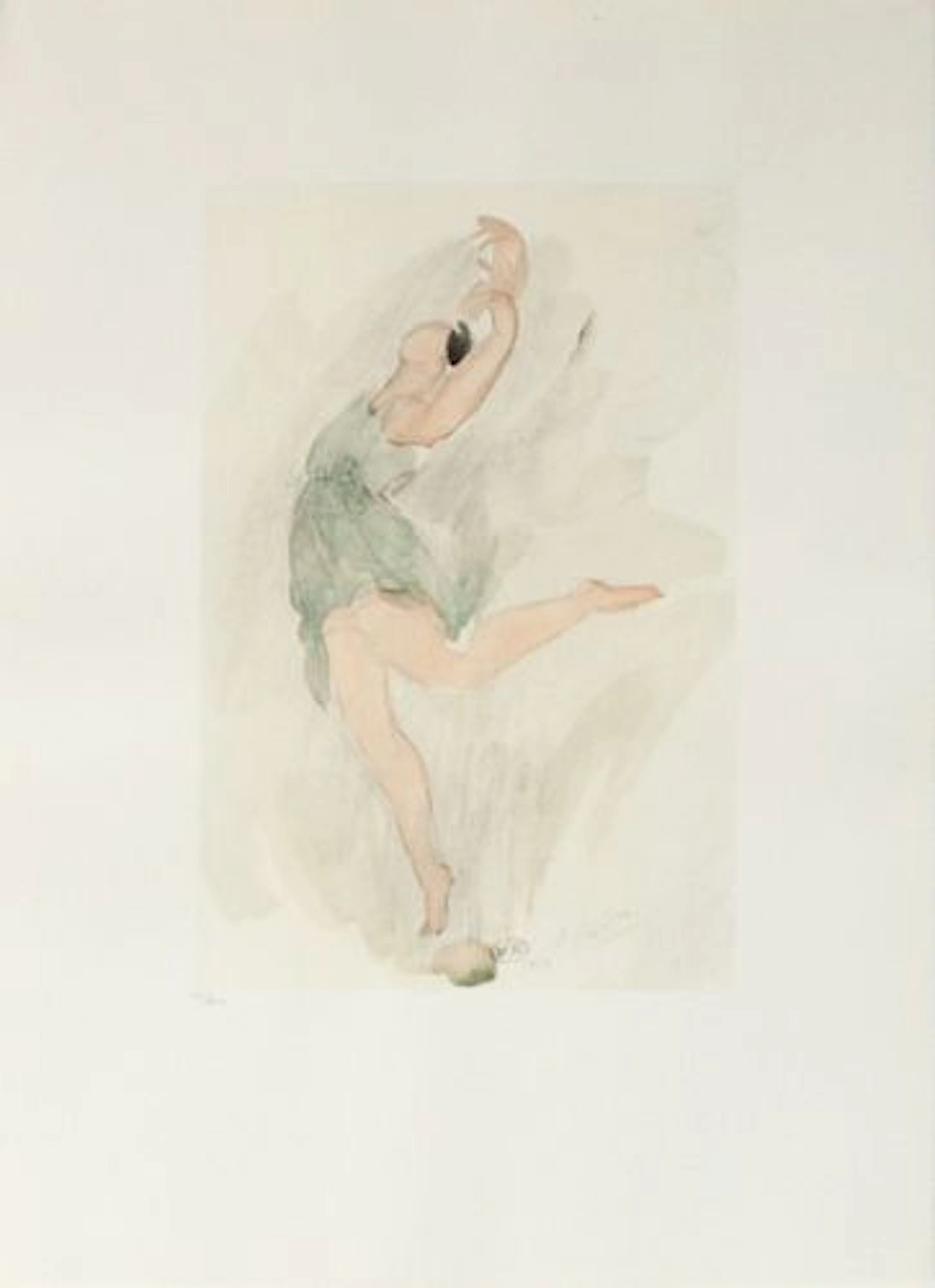 Auguste Rodin - Aquarelle I