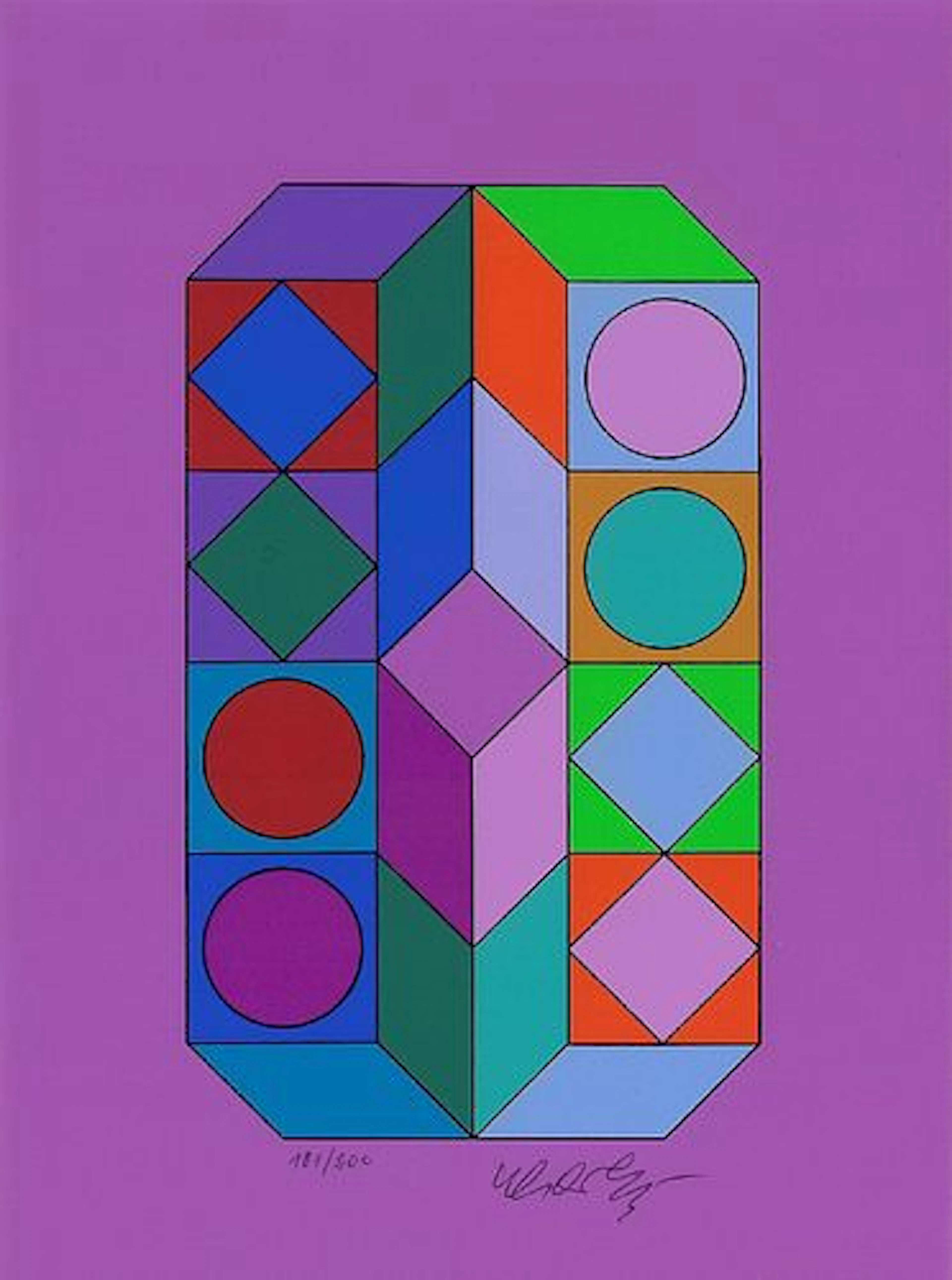 Victor Vasarely - Sonora IV
