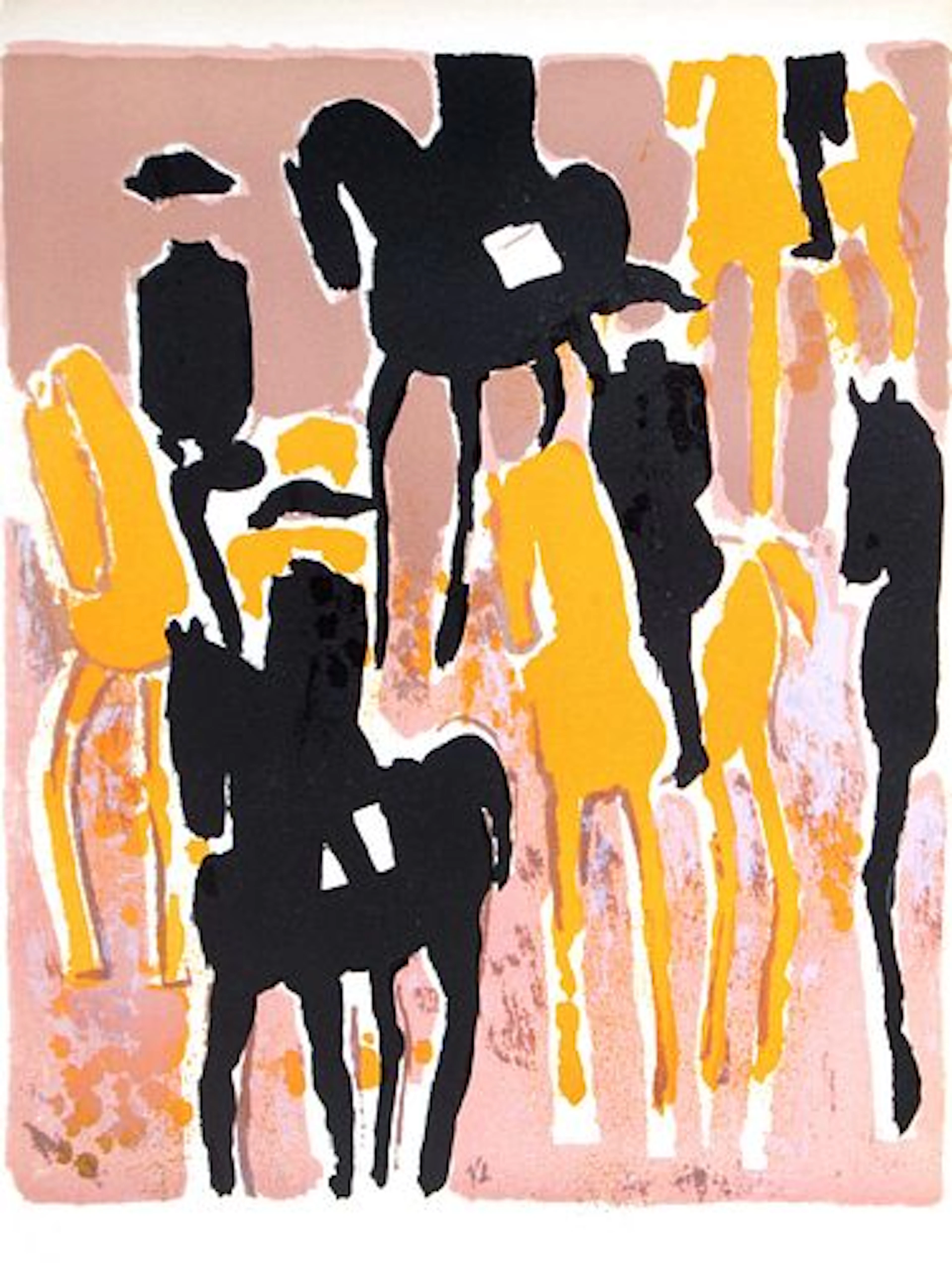 Andre Brasilier - Le Cadre noir