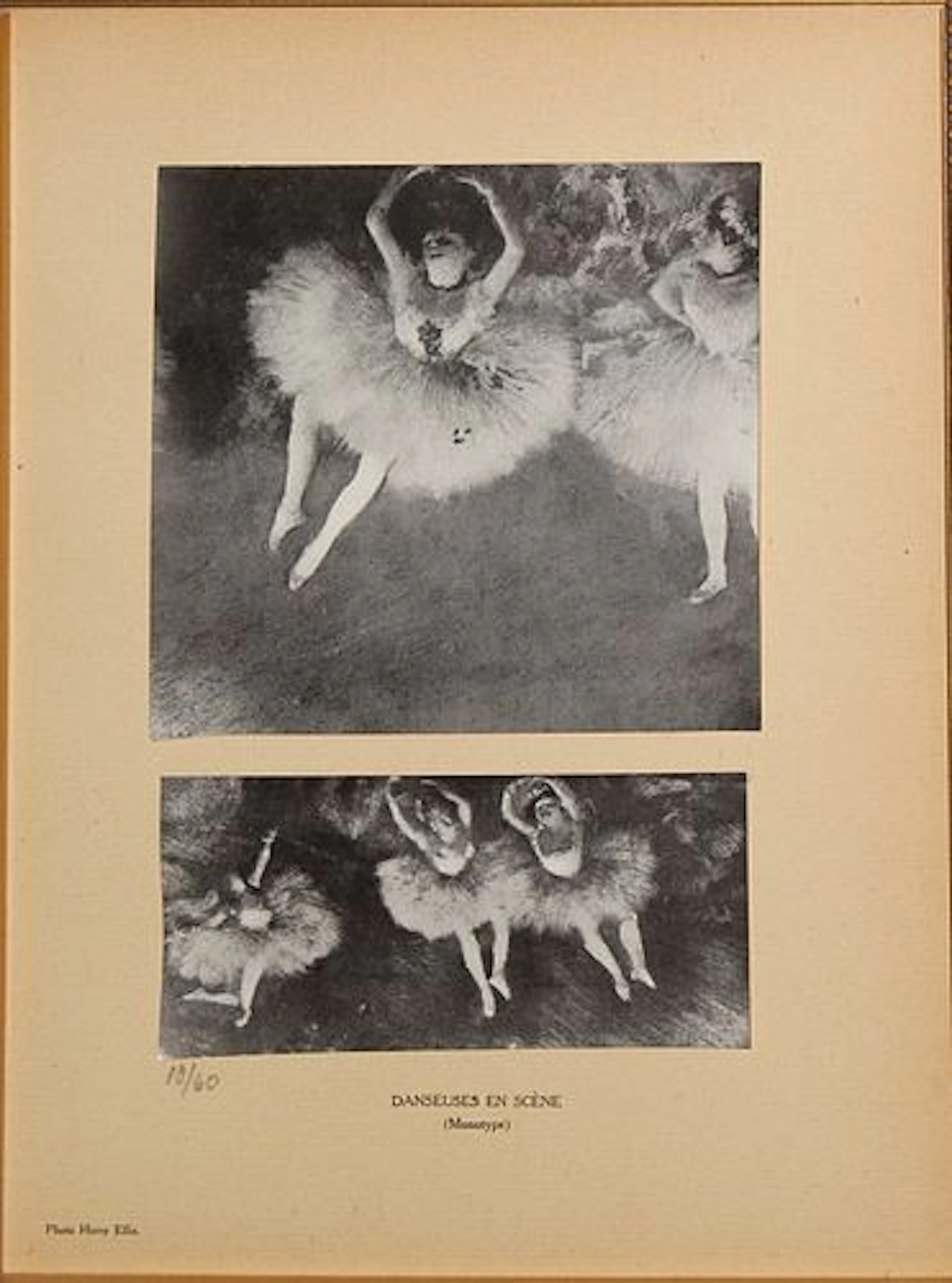 Edgar Degas - Danseuses en Scene. 1919