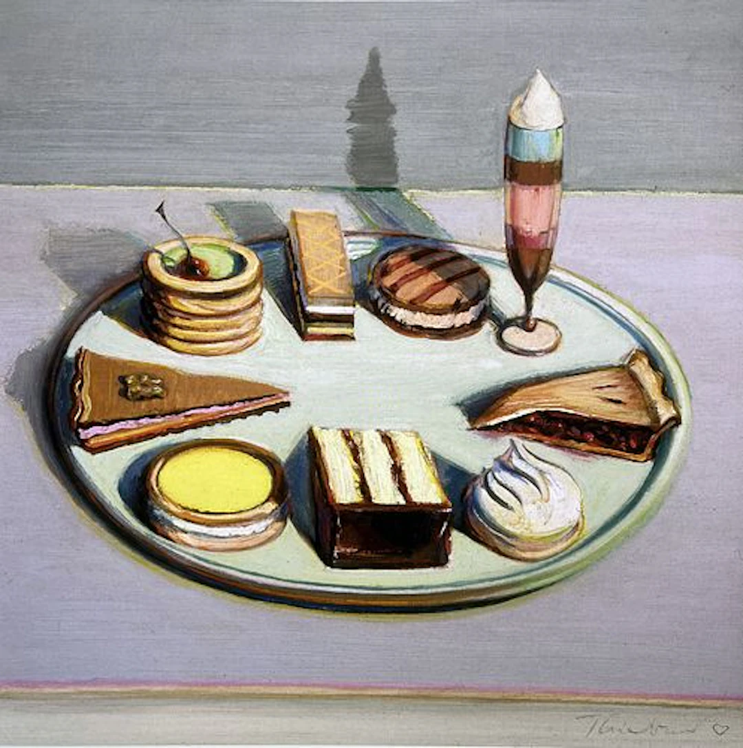 Wayne Thiebaud - Party tray