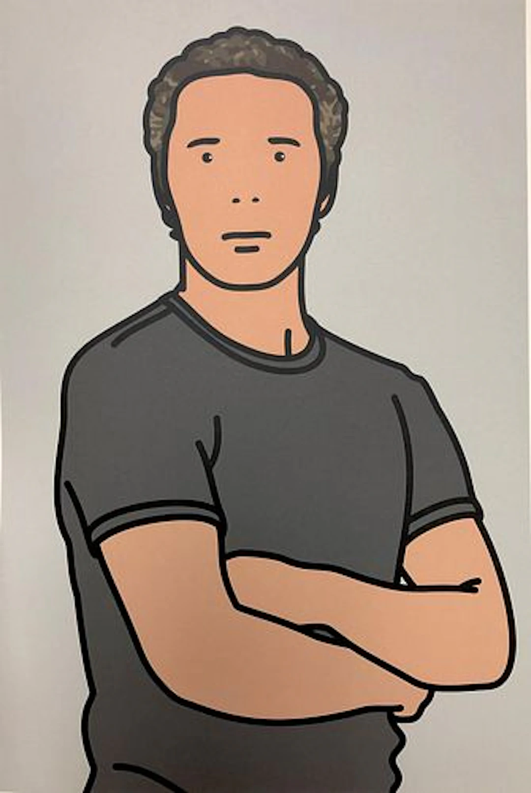 Julian Opie - Julian with Cardigan