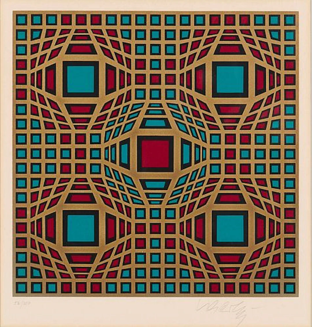 Victor Vasarely - Untitled