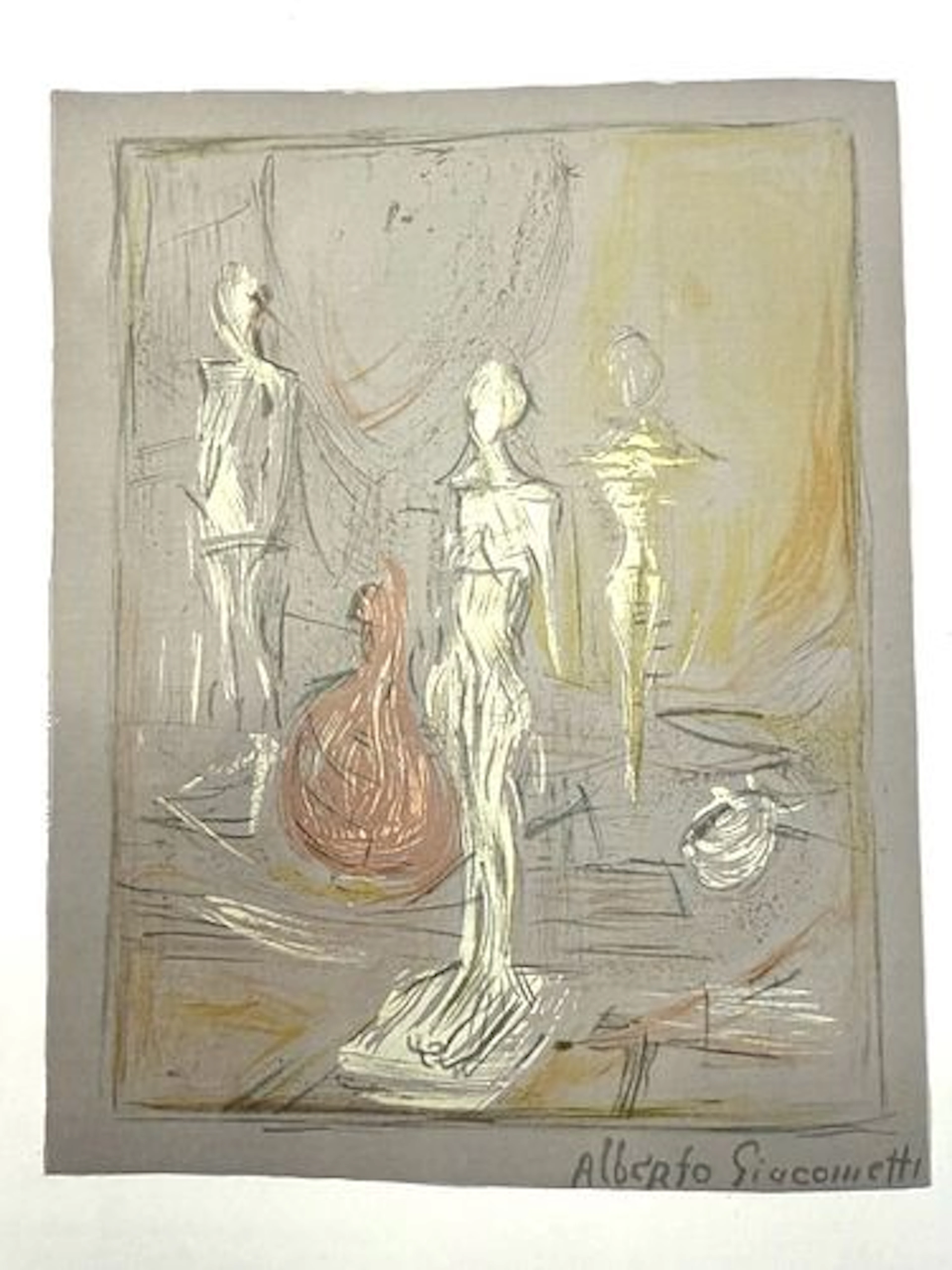 Alberto Giacometti - Untitled 17