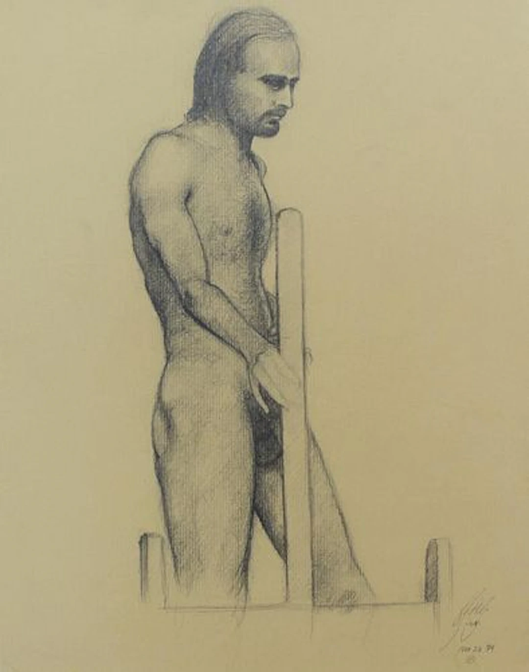 Bo Bartlett - Untitled Figure Study VIII
