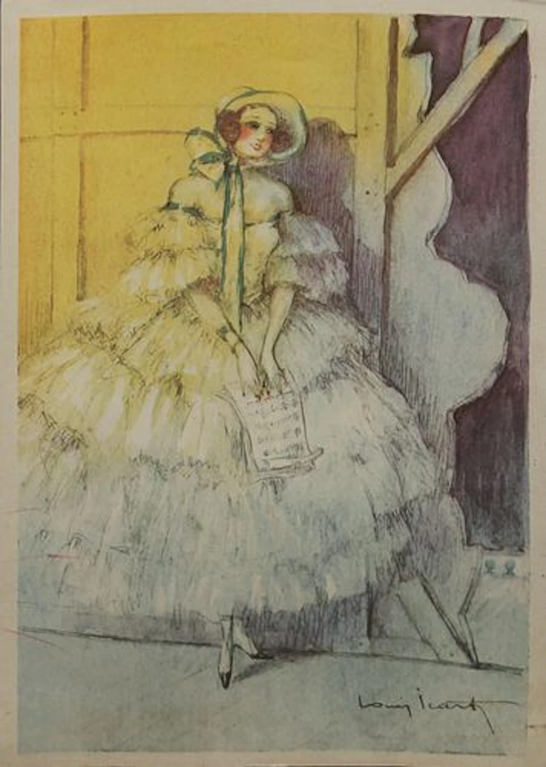 Louis Icart - In the Wings