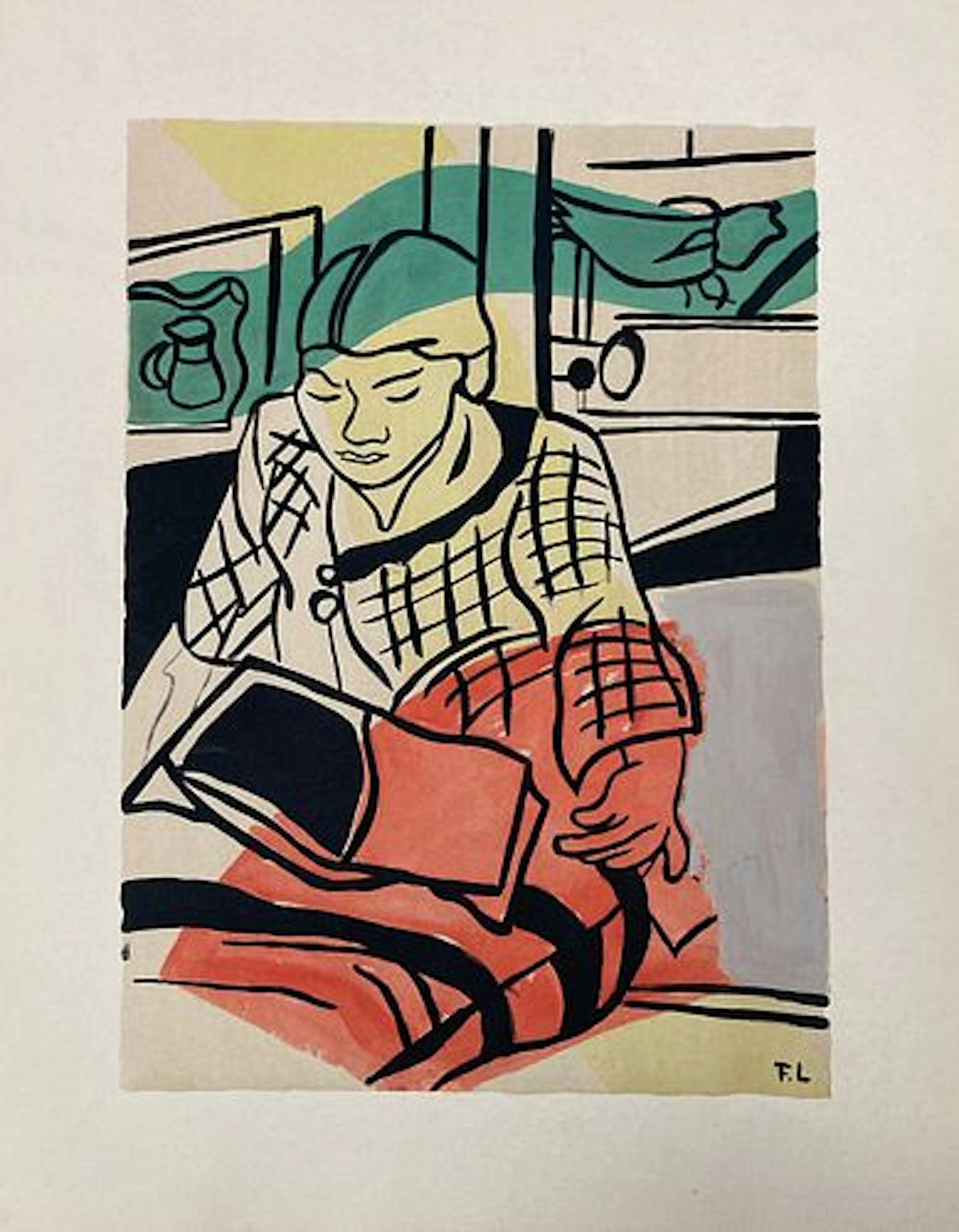 Fernand Leger - La Lecture