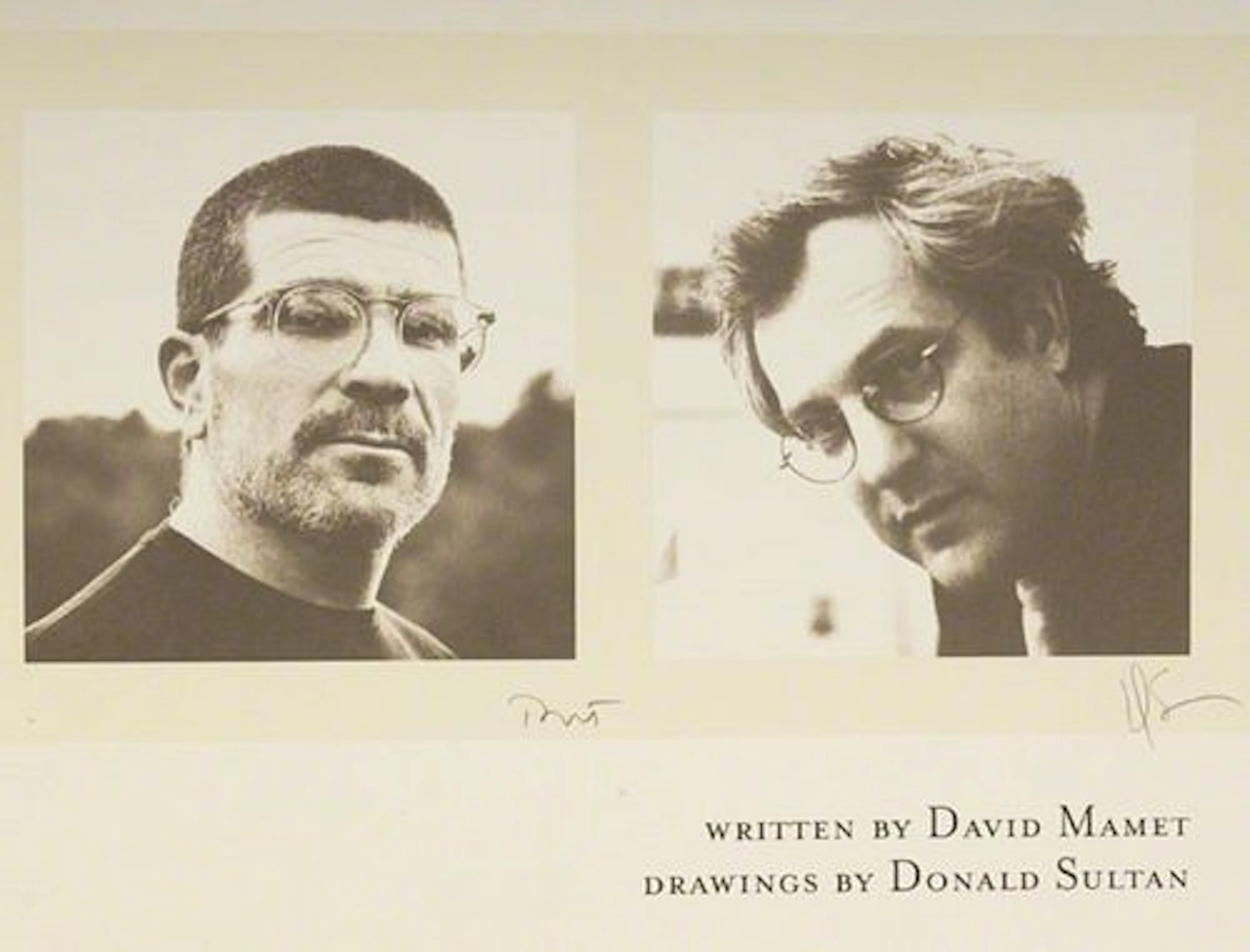 Donald Sultan - Bar Mitzvah Cover Page