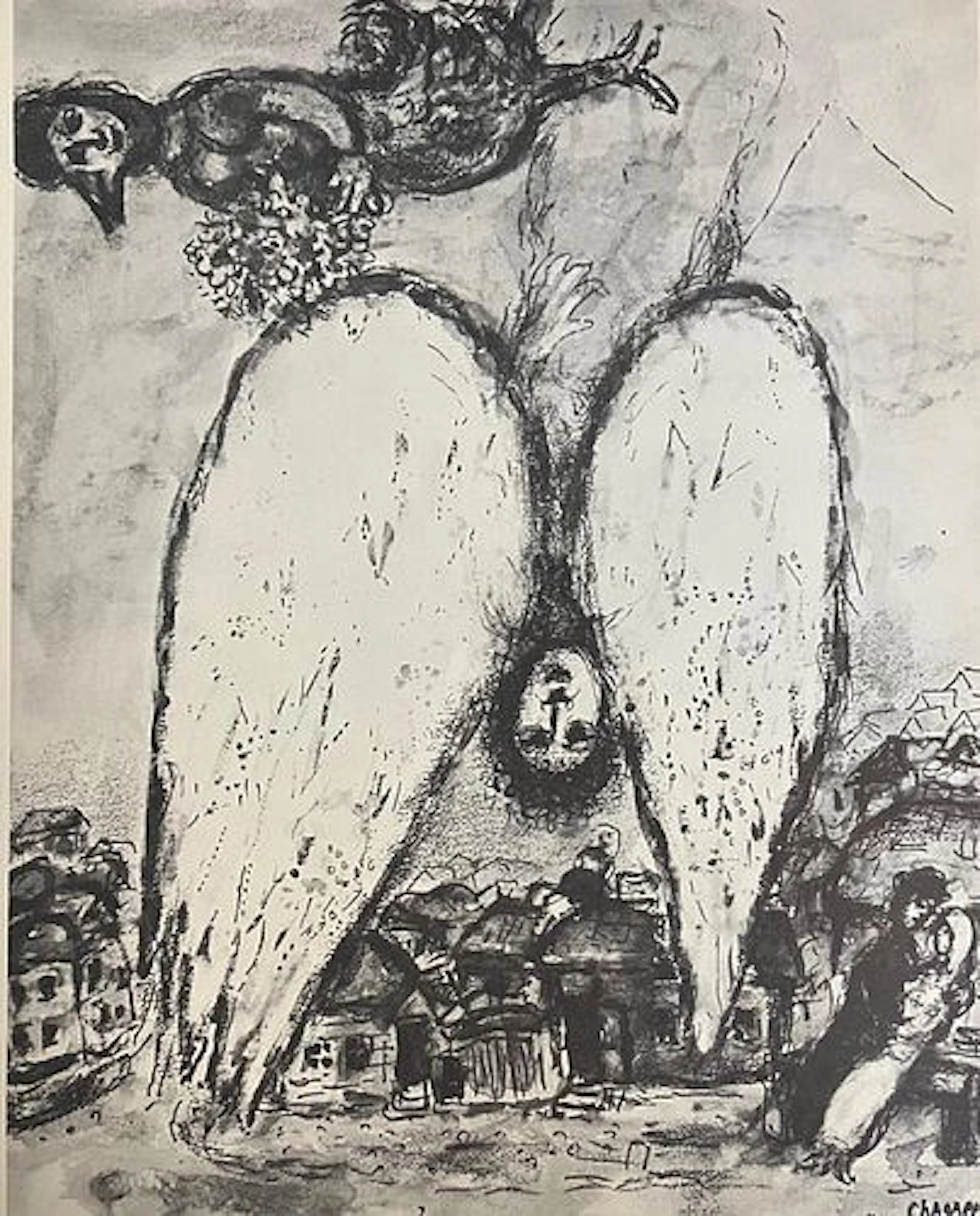 Marc Chagall - L'ange blanc