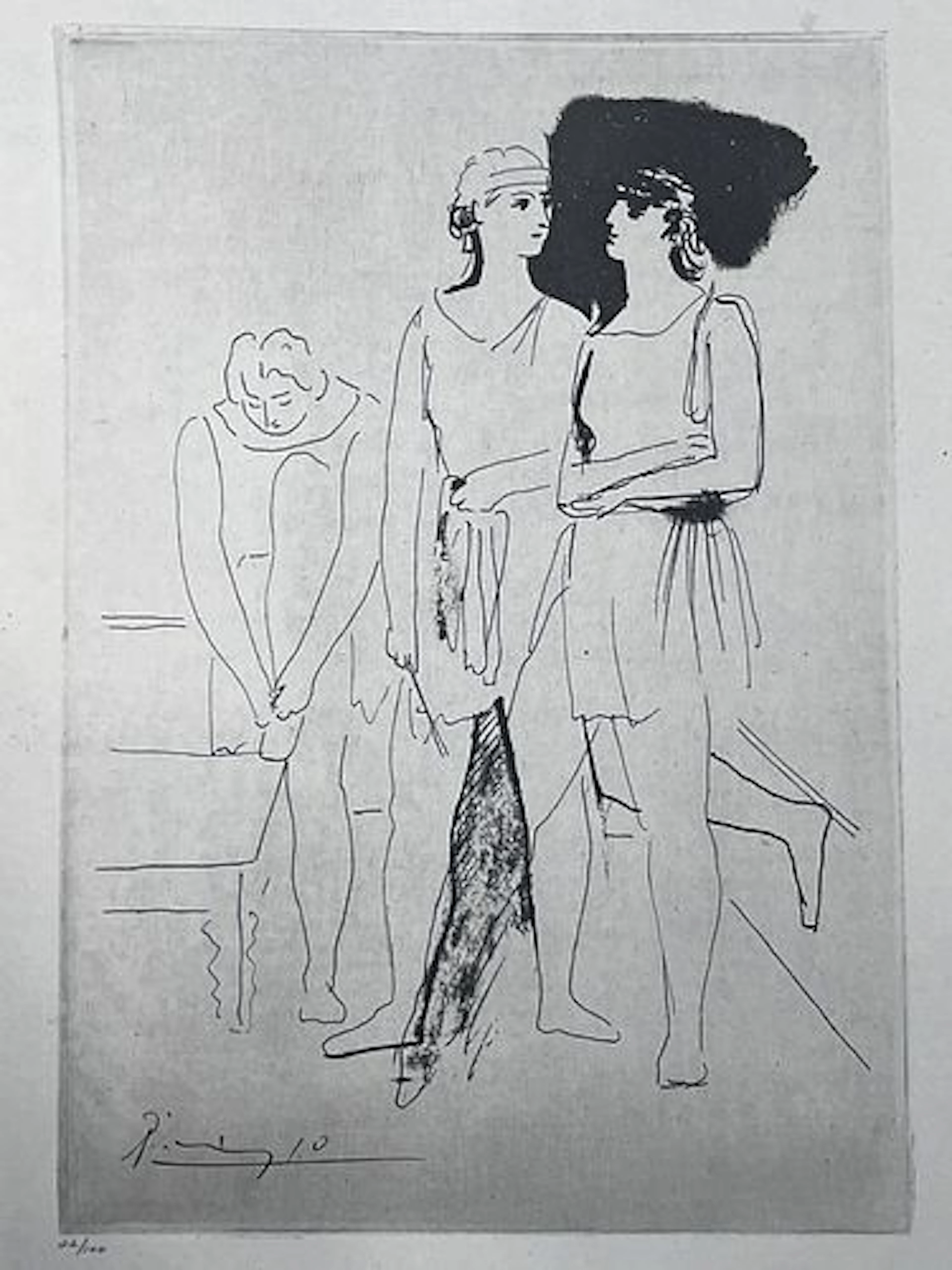 Pablo Picasso (After) - Untitled from Grace et Mouvement