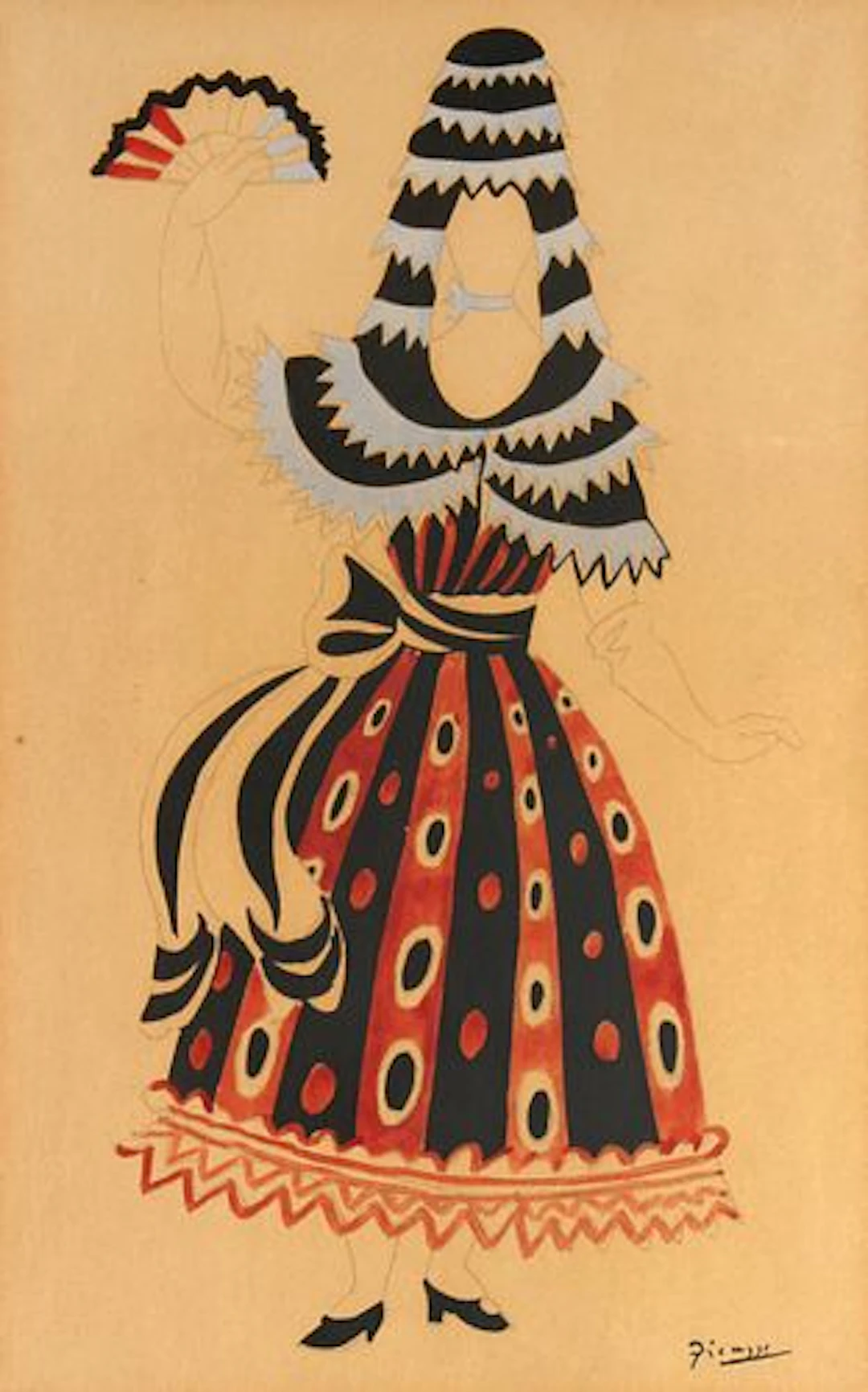 After Pablo Picasso - Untitled from "El Sombrero