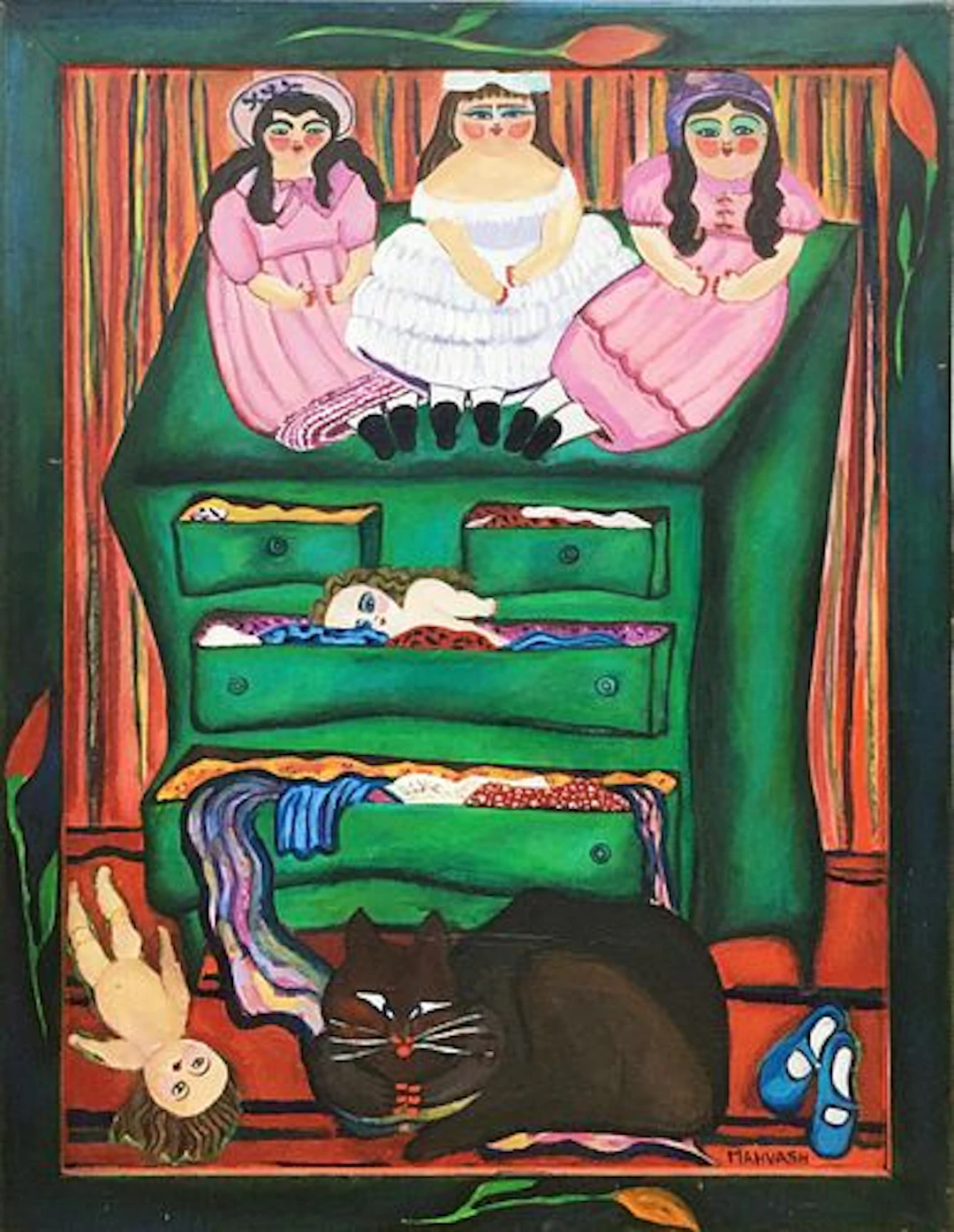 Mahvesh Mossaed - Cat and Dolls