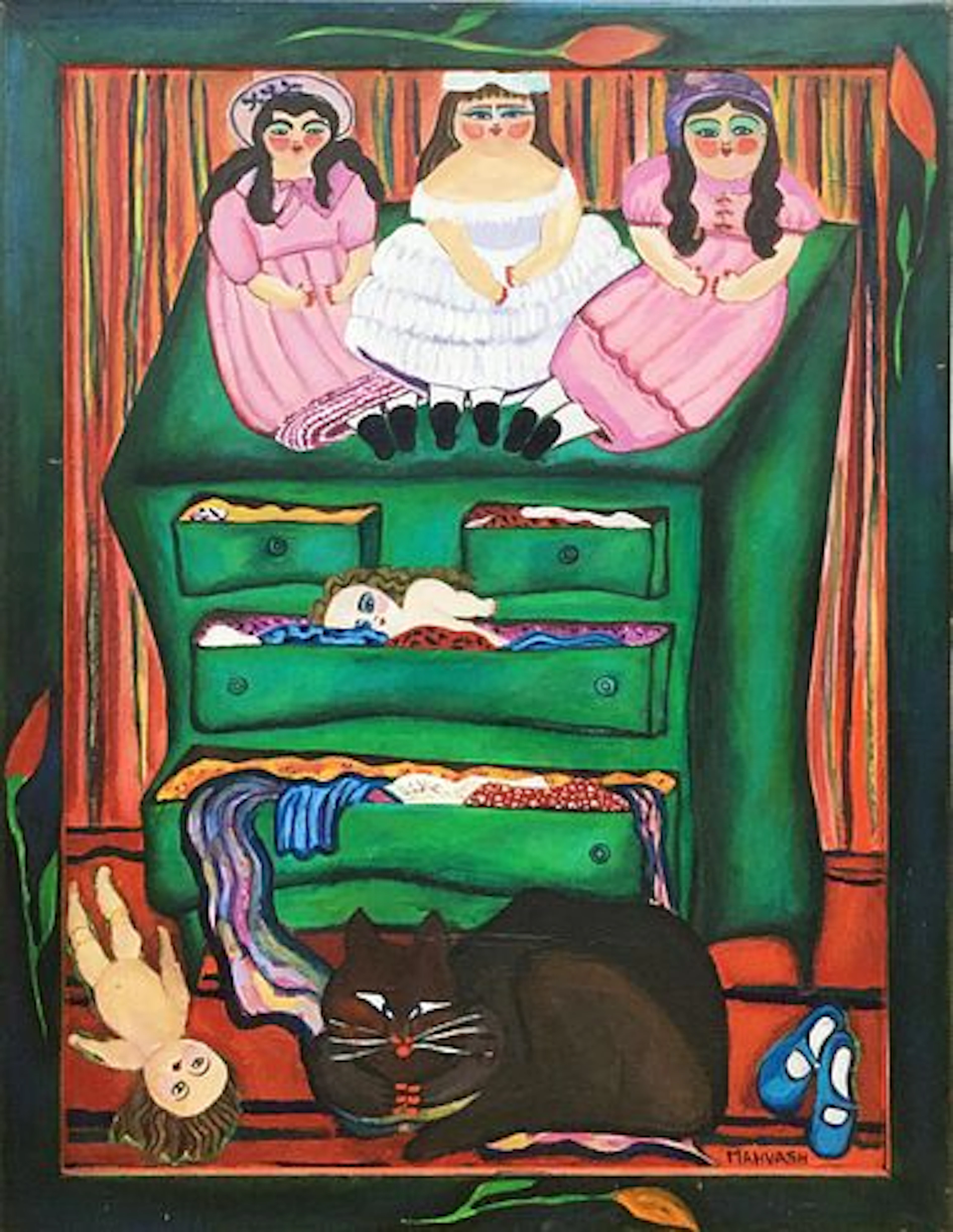 Mahvesh Mossaed - Cat and Dolls