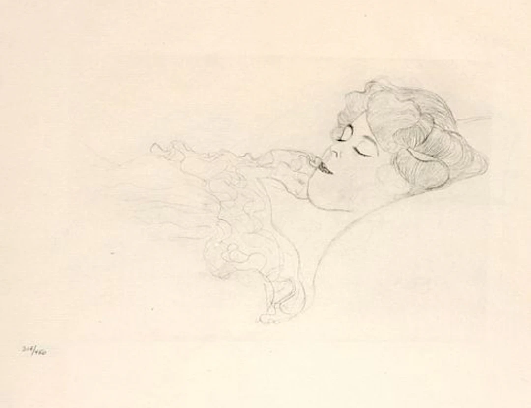 Gustav Klimt - Untitled from "des Lukian"