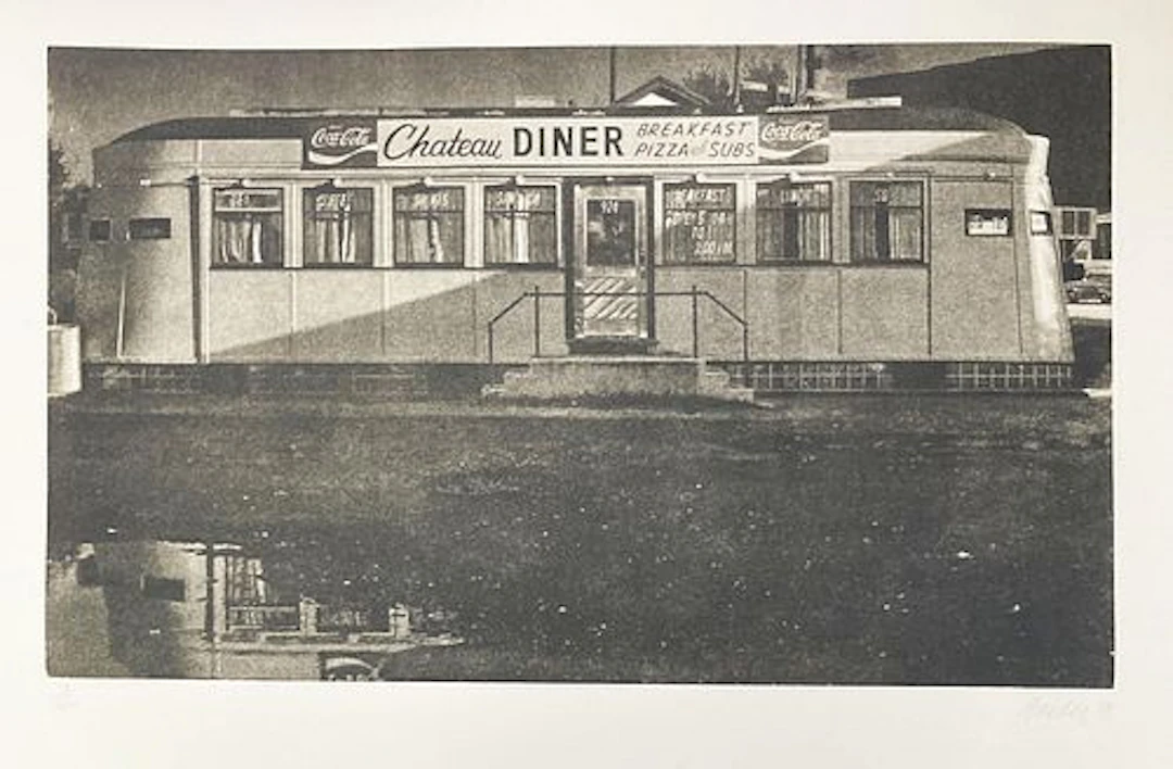 John Baeder - Chateau Diner