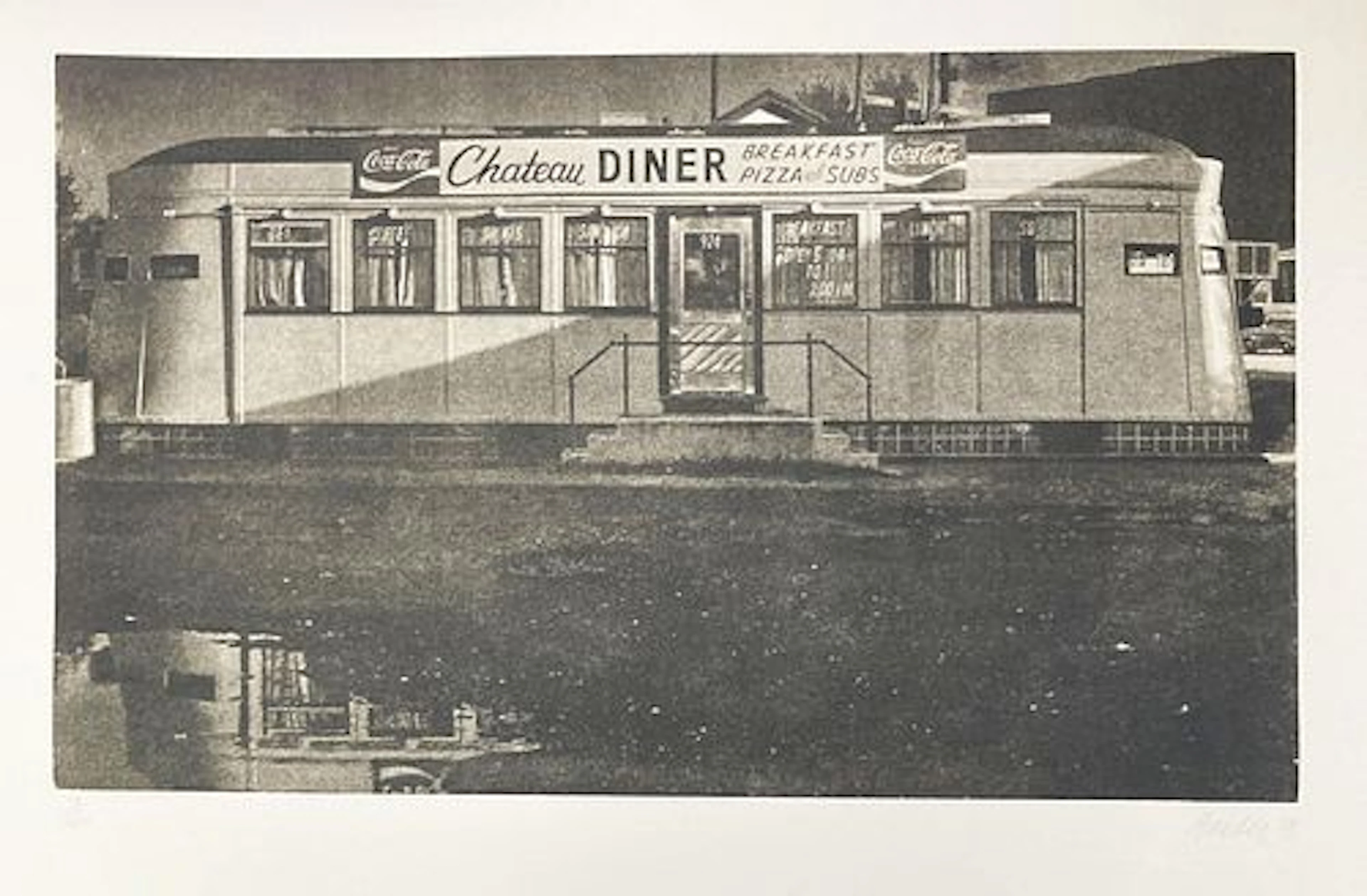 John Baeder - Chateau Diner