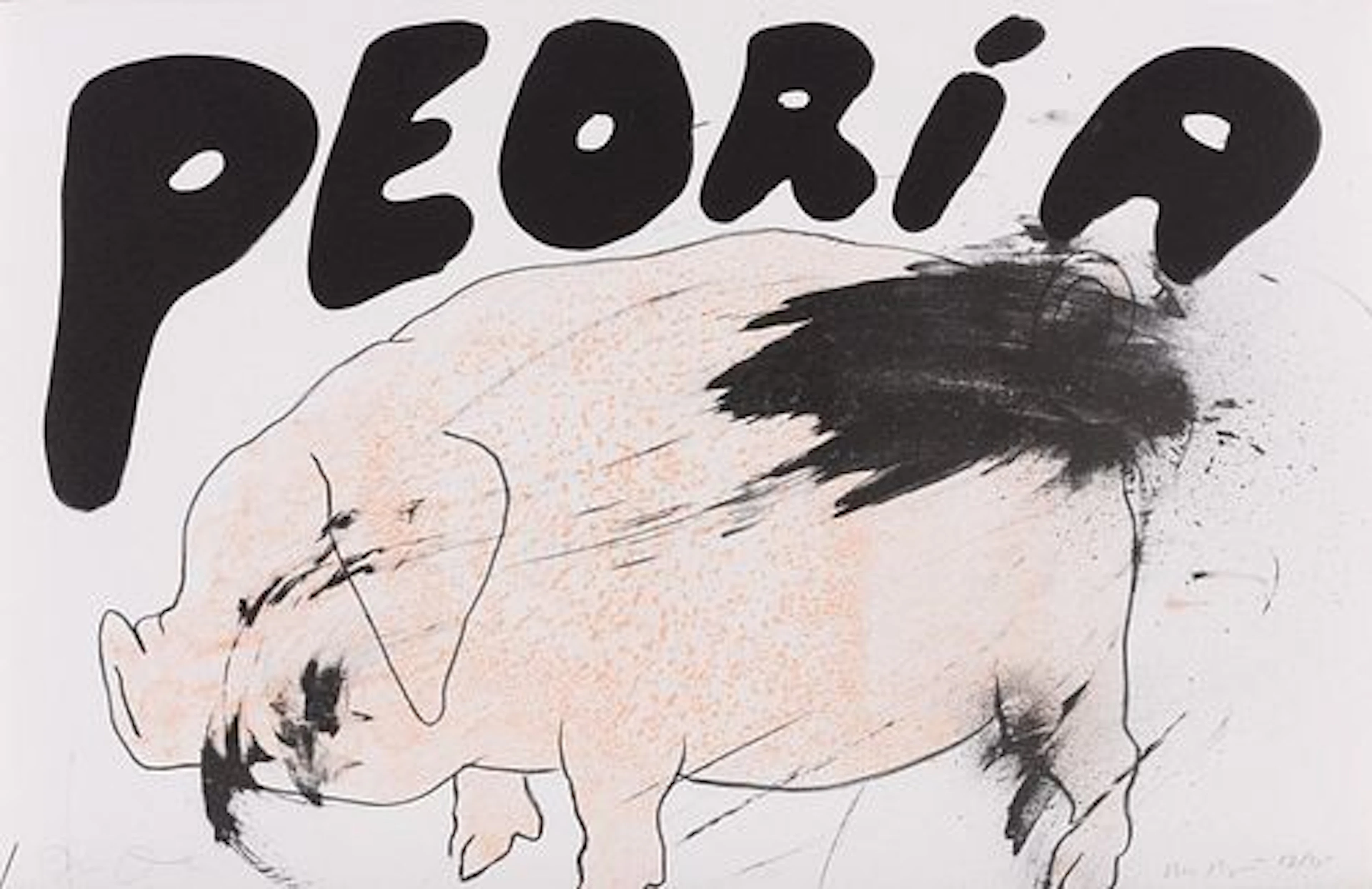 Jim Dine - Peoria Pig