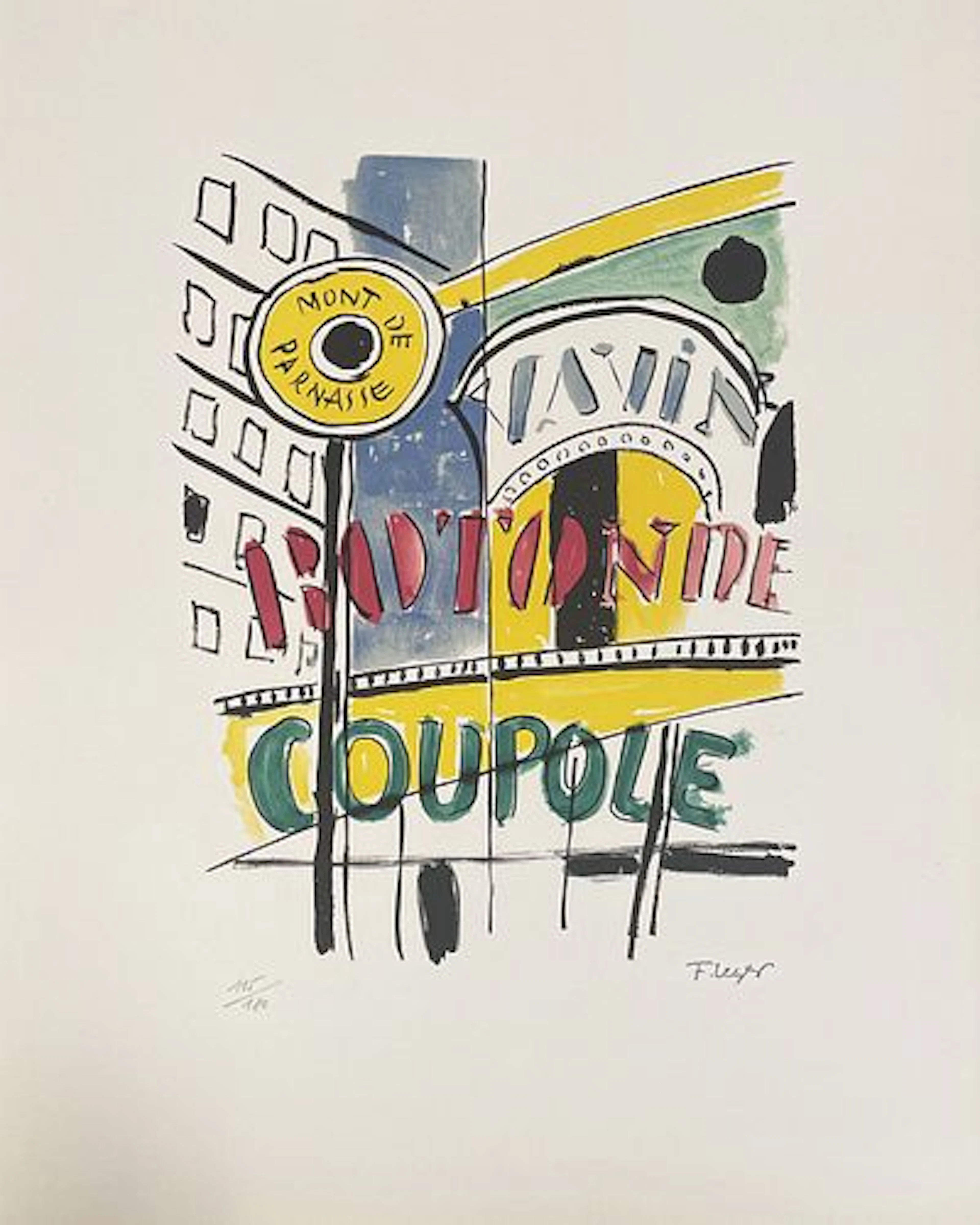 Fernand Leger - Montparnasse