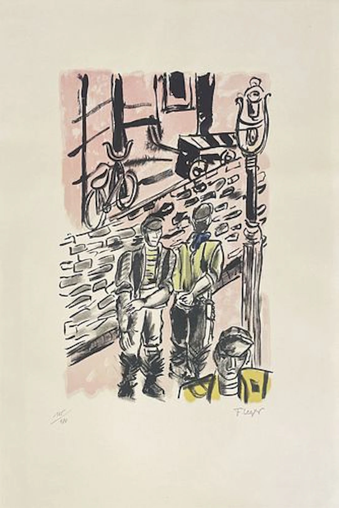 Fernand Leger - La Rue De Dantzig