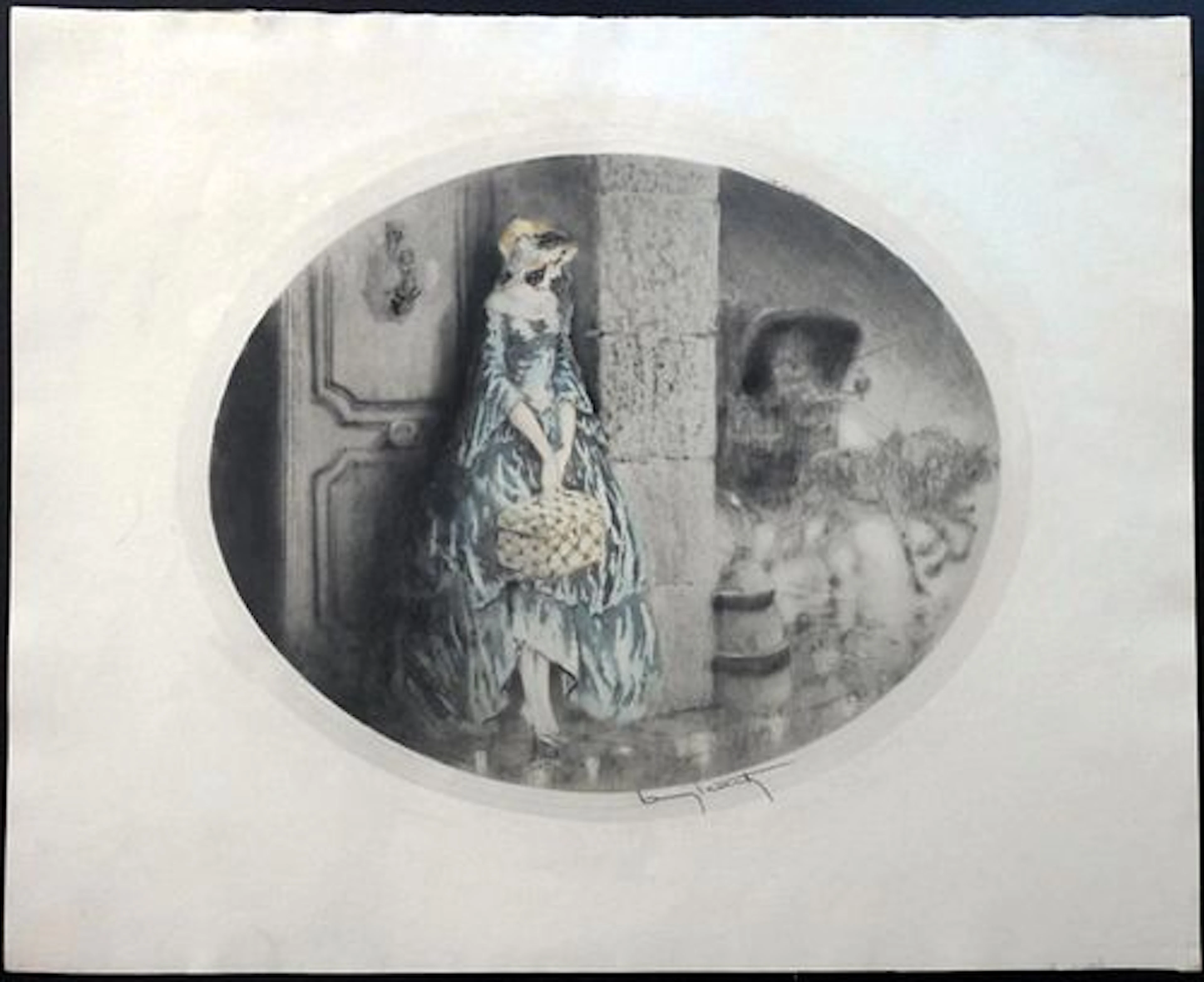 Louis Icart - Leaving Home
