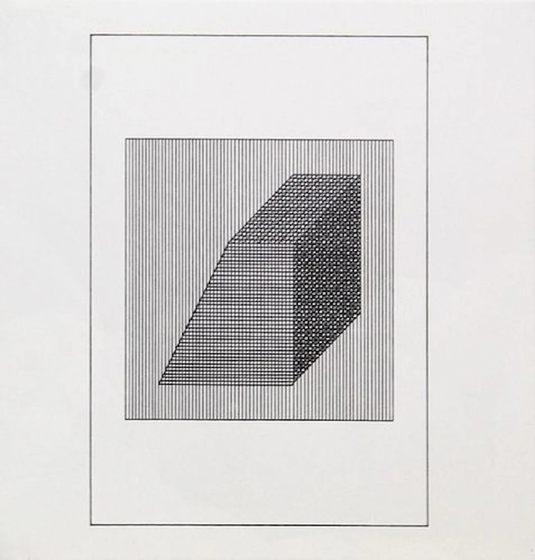 Sol Lewitt - Untitled XV from "Ficciones: Jorge Luis