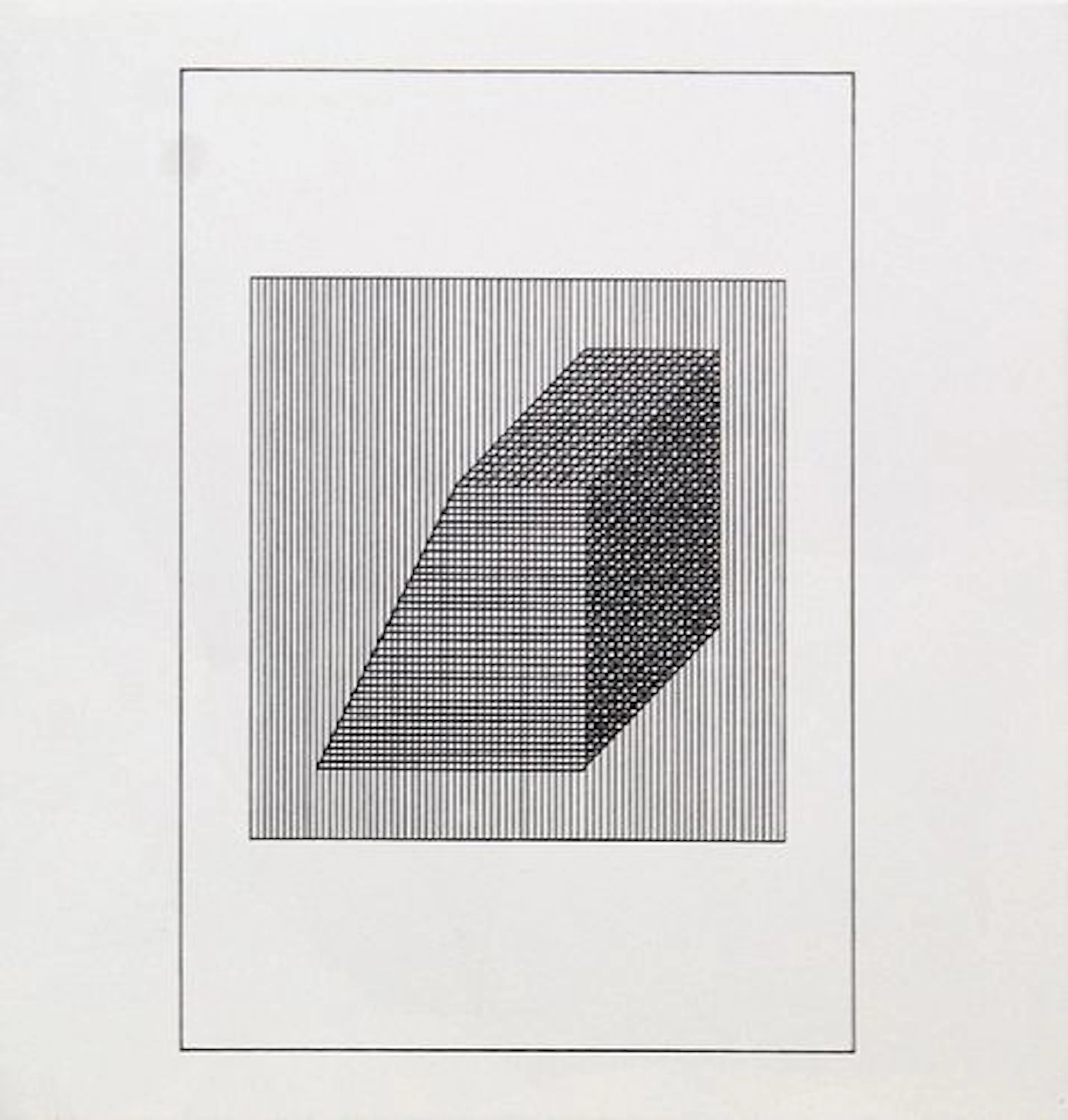 Sol Lewitt - Untitled XV from "Ficciones: Jorge Luis