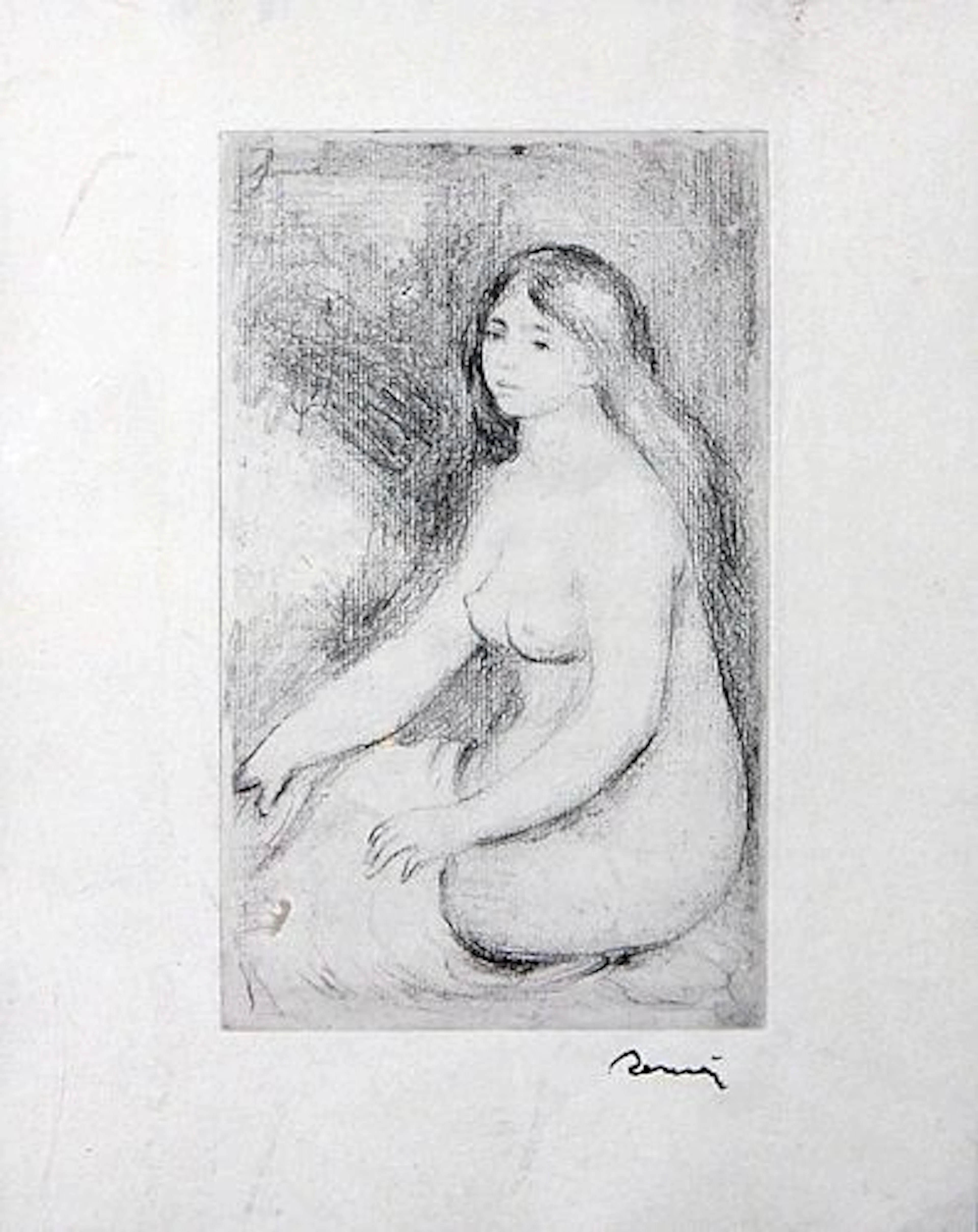 Pierre-August Renoir "Baigneuse Assise" 1919