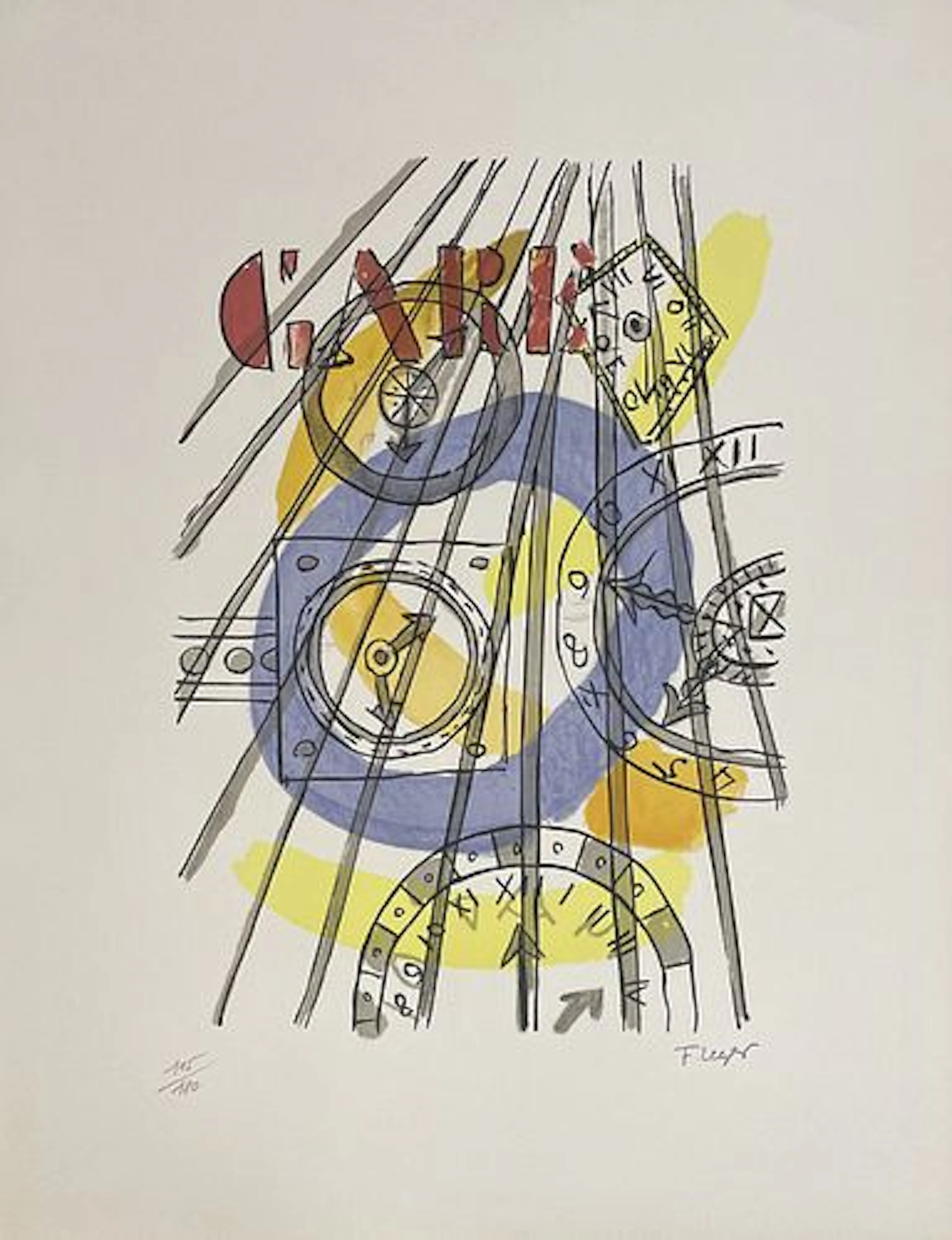 Fernand Leger - La Gare