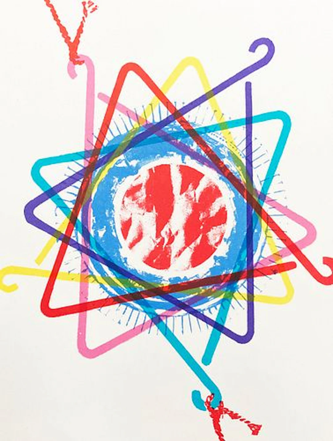 James Rosenquist - Auto Tire, Dinner Triangle
