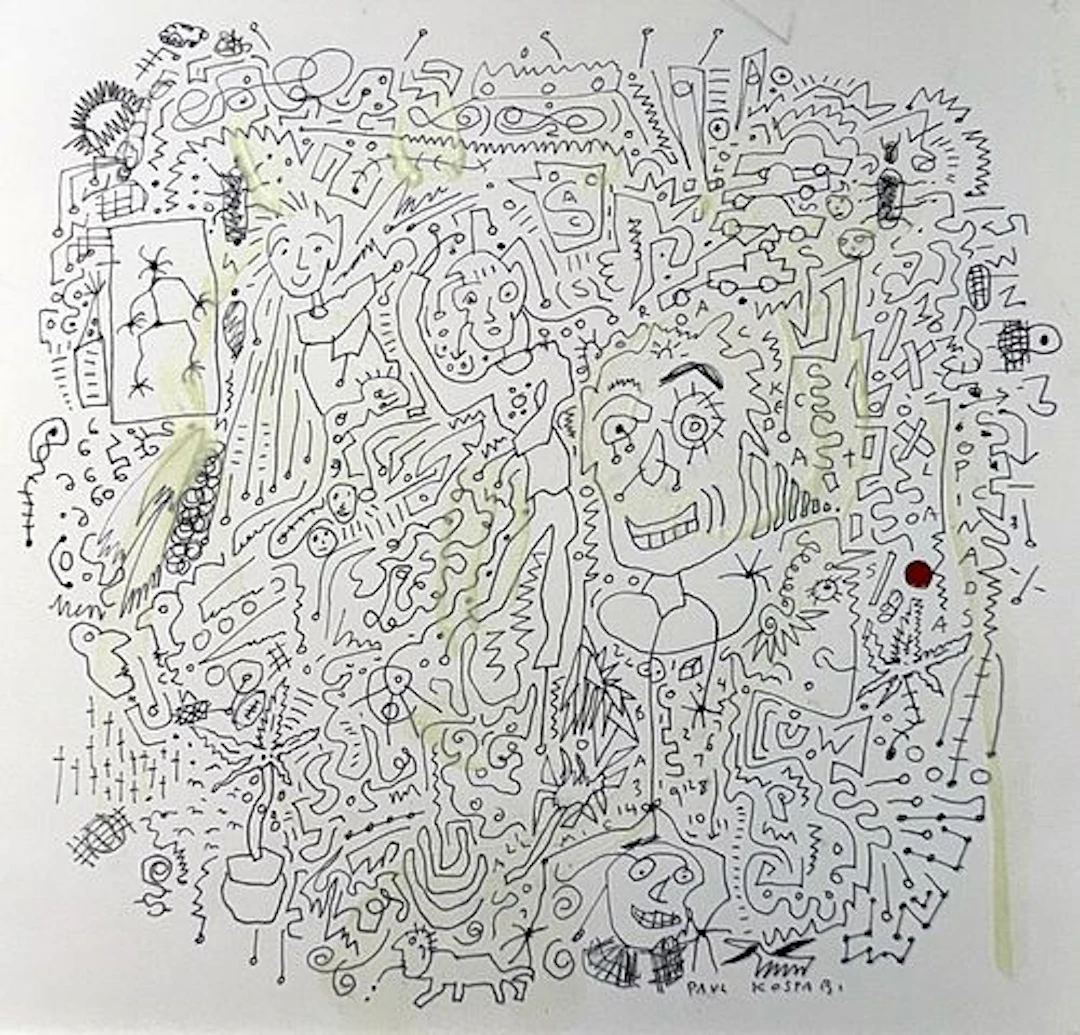 Paul Kostabi - Burning Septum