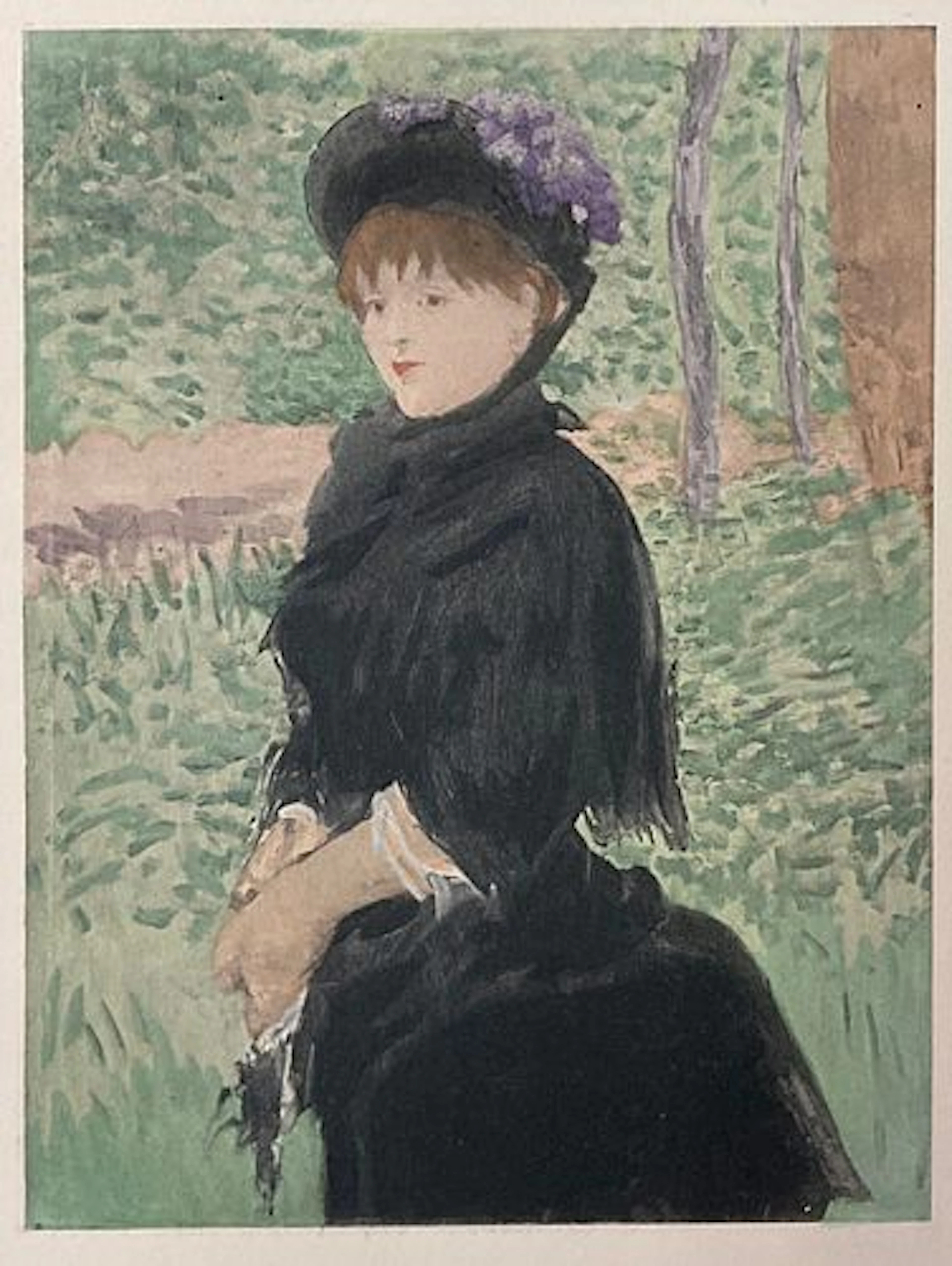 Edouard Manet - La Promenade
