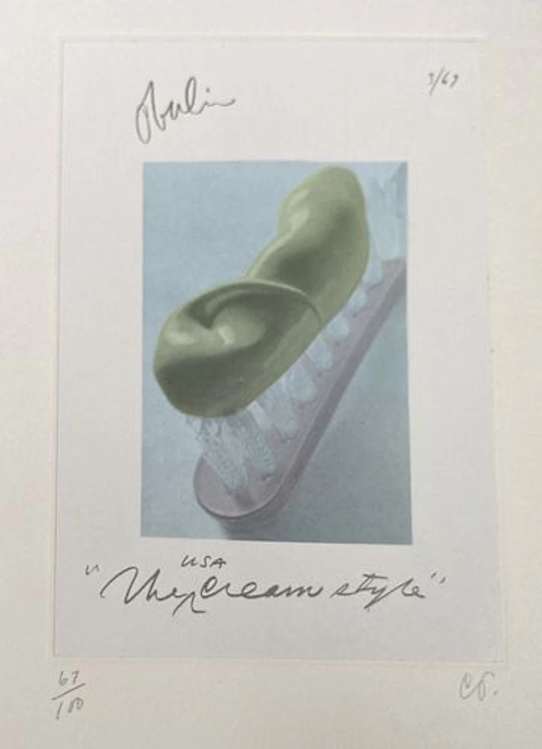 Claes Oldenburg - Notes in Hand 9