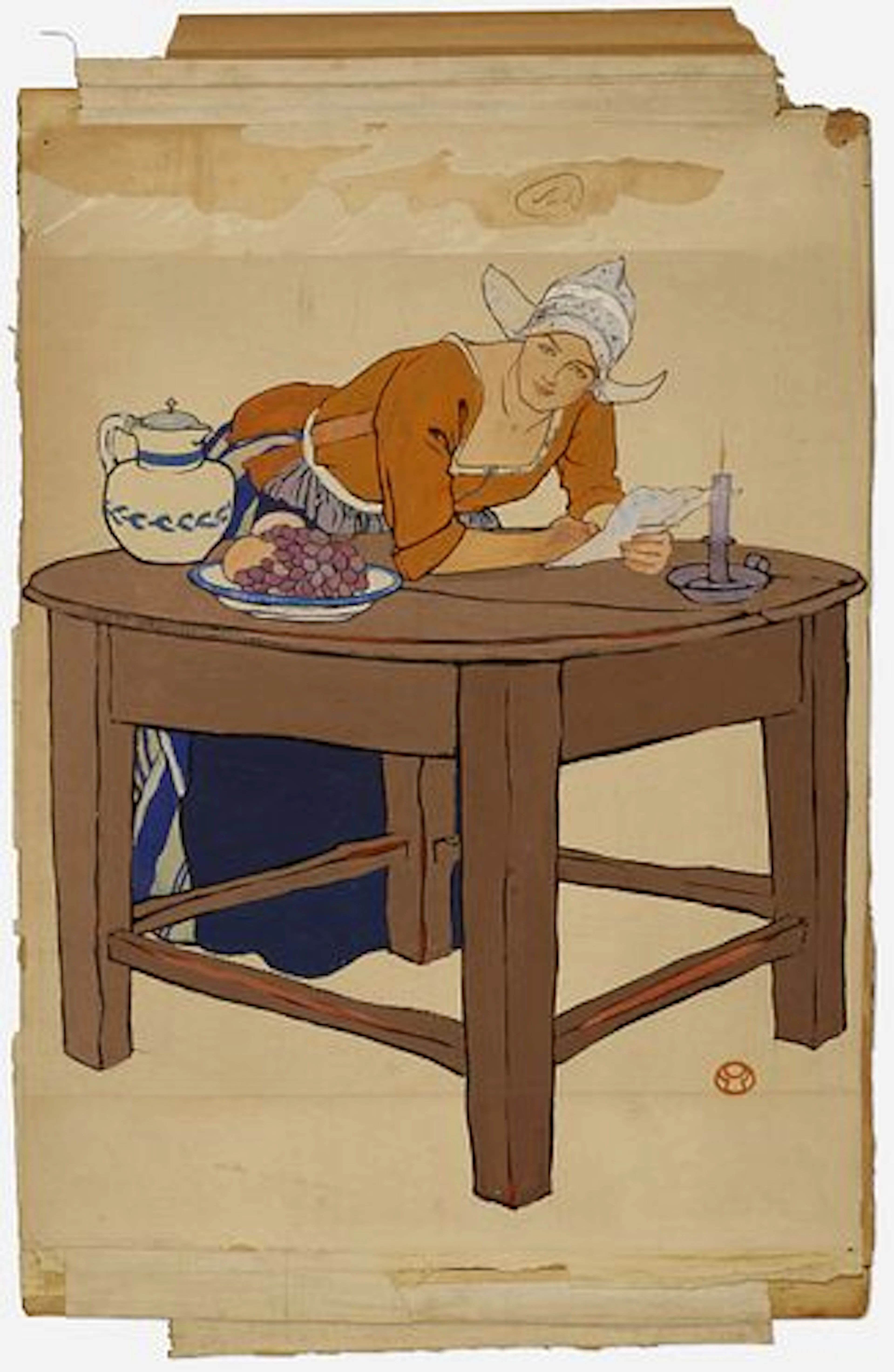Edward Penfield - Dutch Girl