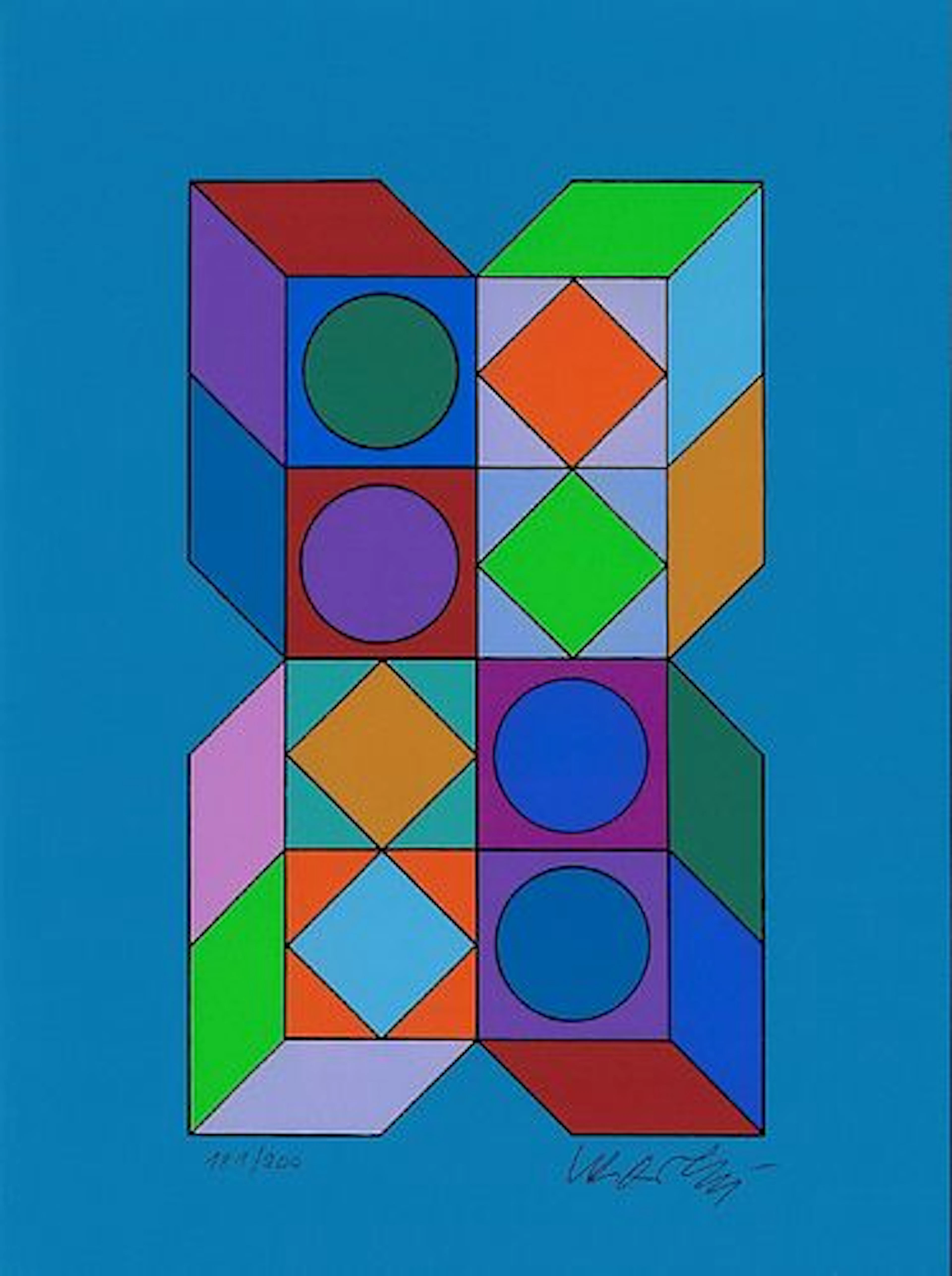 Victor Vasarely - Sonora I