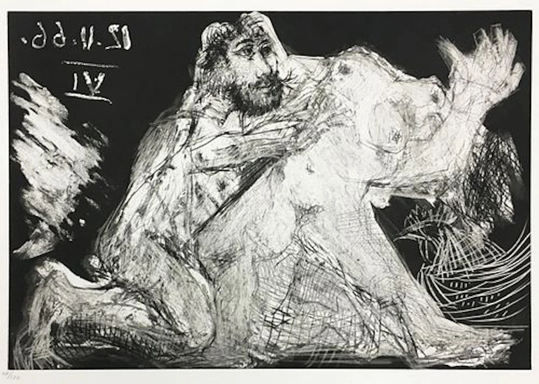 Pablo Picasso - Plate XII from Le Cocu Magnifique