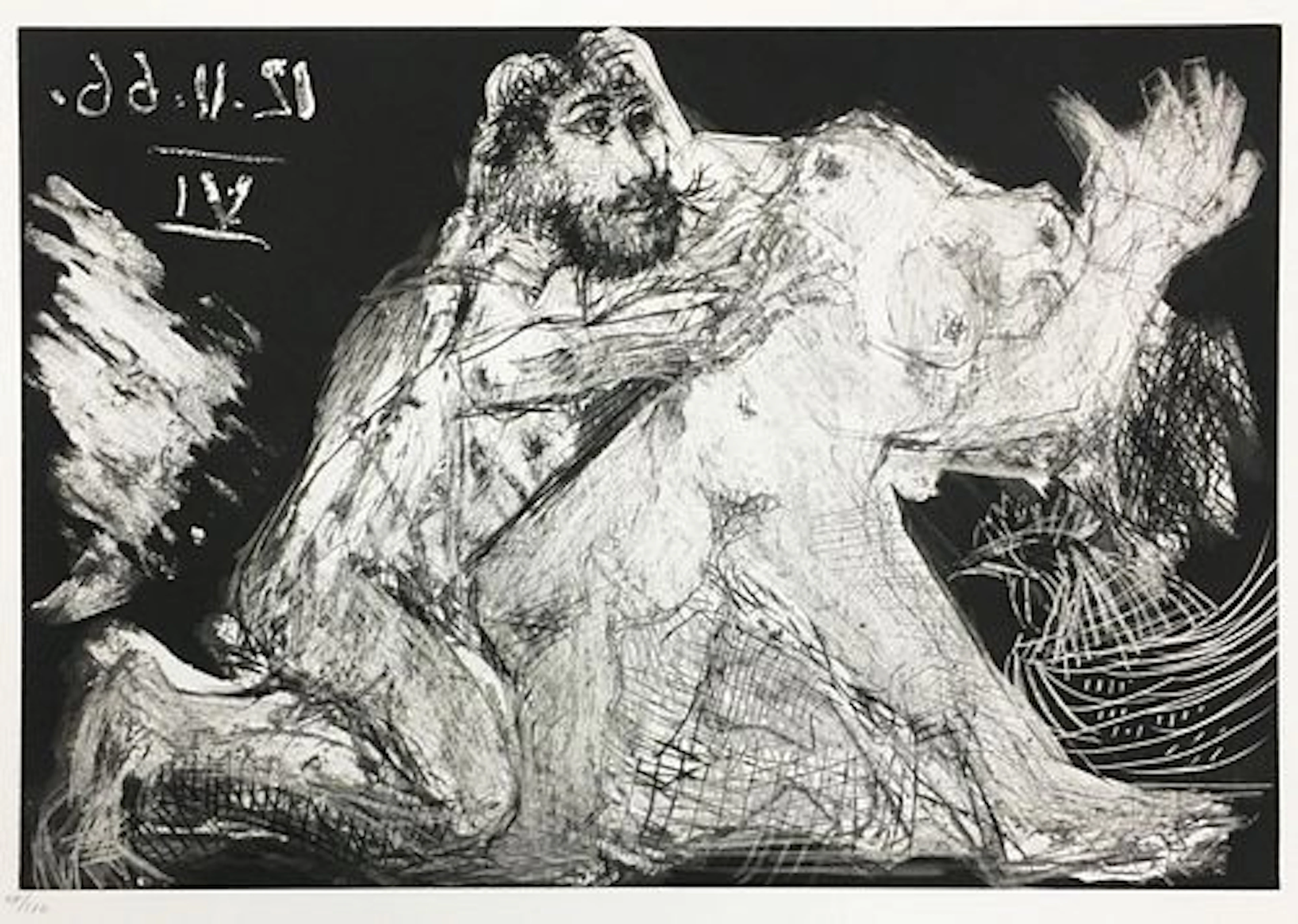 Pablo Picasso - Plate XII from Le Cocu Magnifique