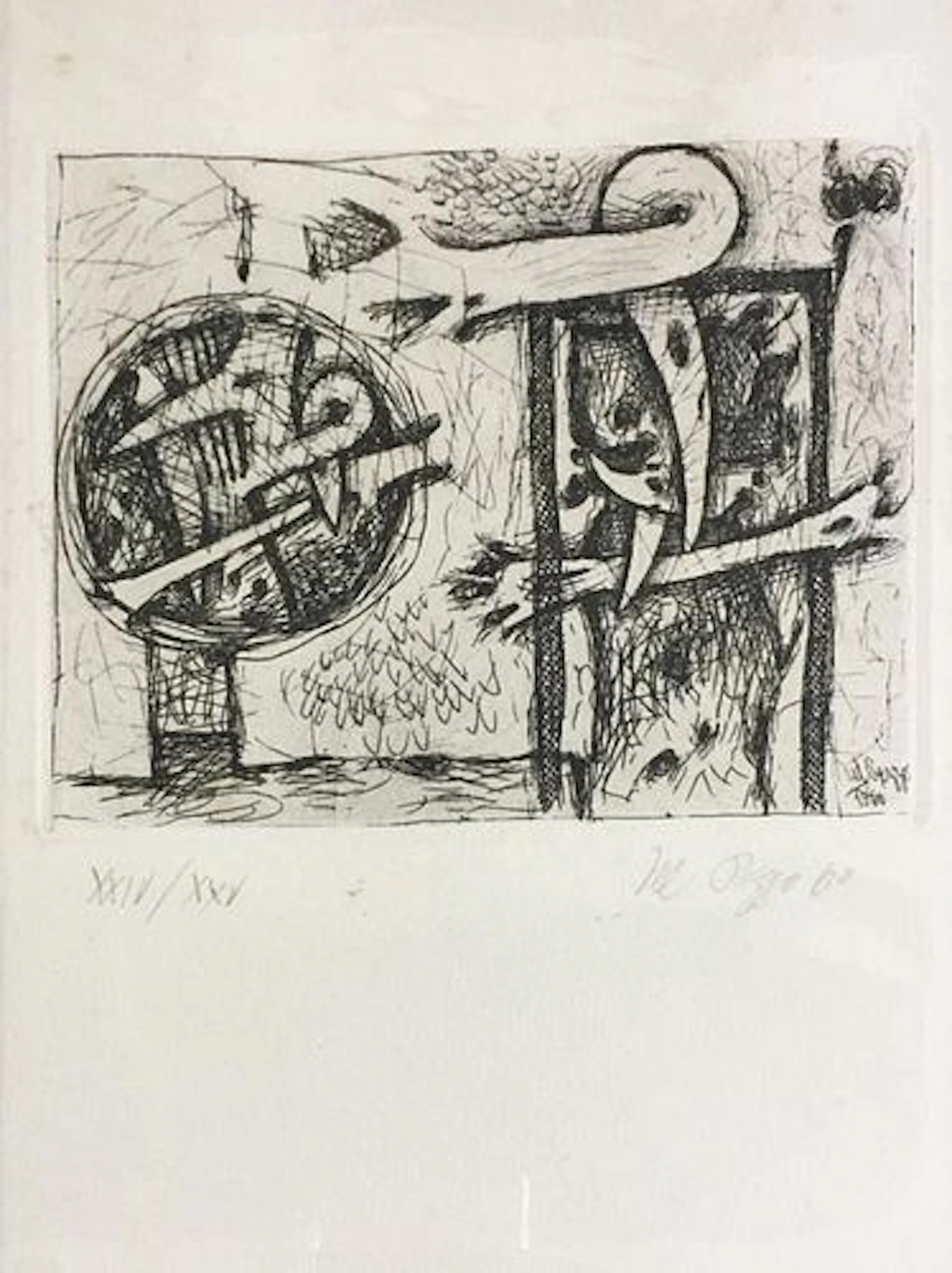 Lucio Del Pezzo - Untitled III